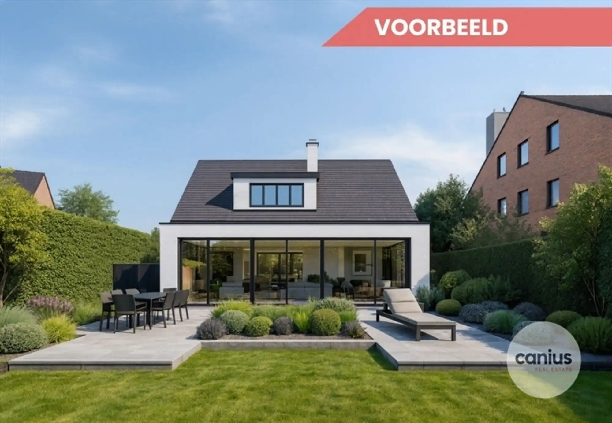 CHARMANTE, VRIJSTAANDE WONING MET 3 SLAAPKAMERS IN SCHULEN  foto 4