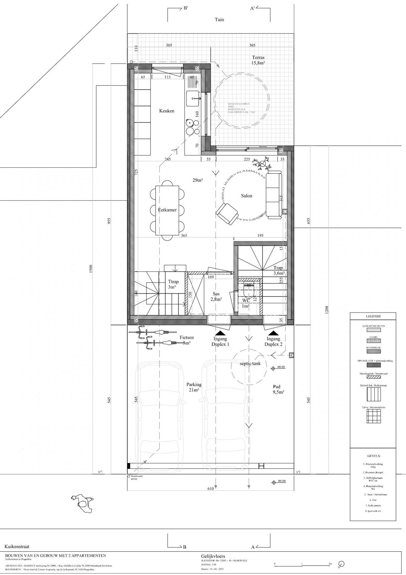 Duplex met 3 slaapkamers, 2 badkamers, tuin en staanplaats foto 6