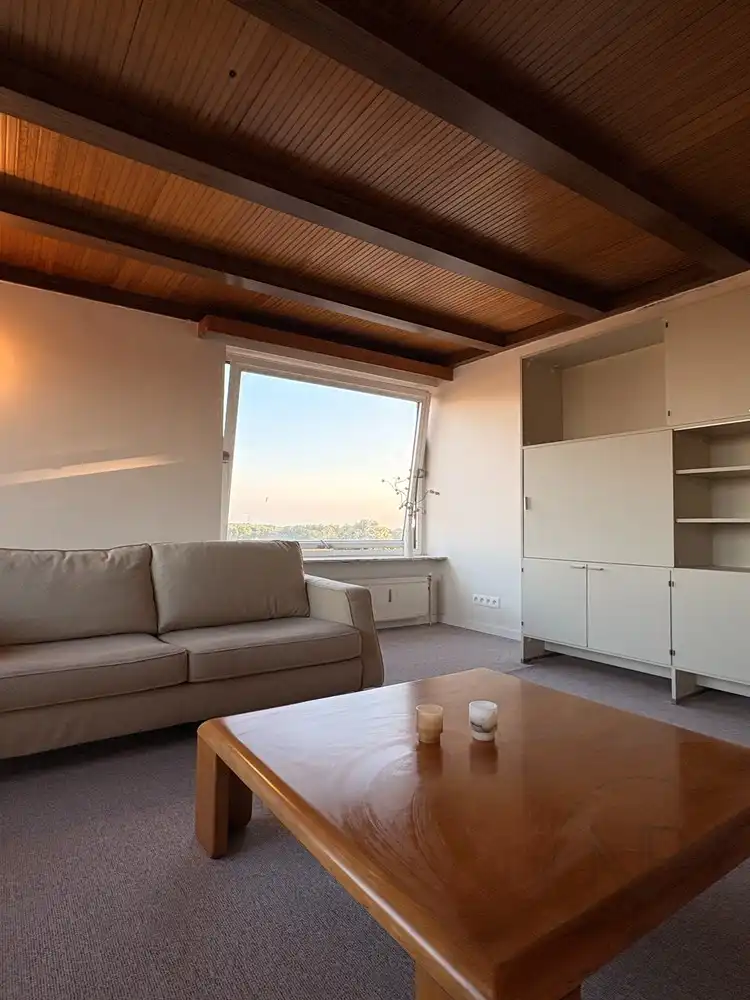 Stijlvol gerenoveerd en bemeubeld appartement met panoramisch uitzicht in hartje Genk foto 3