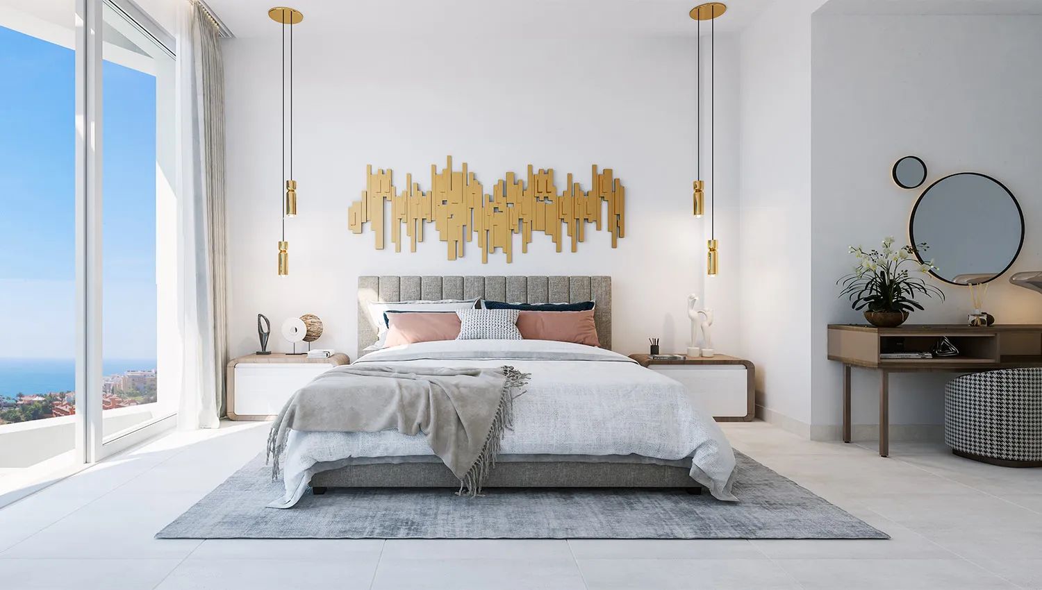 Luxe appartementen en penthouses met panoramisch zeezicht in Mijas foto 5