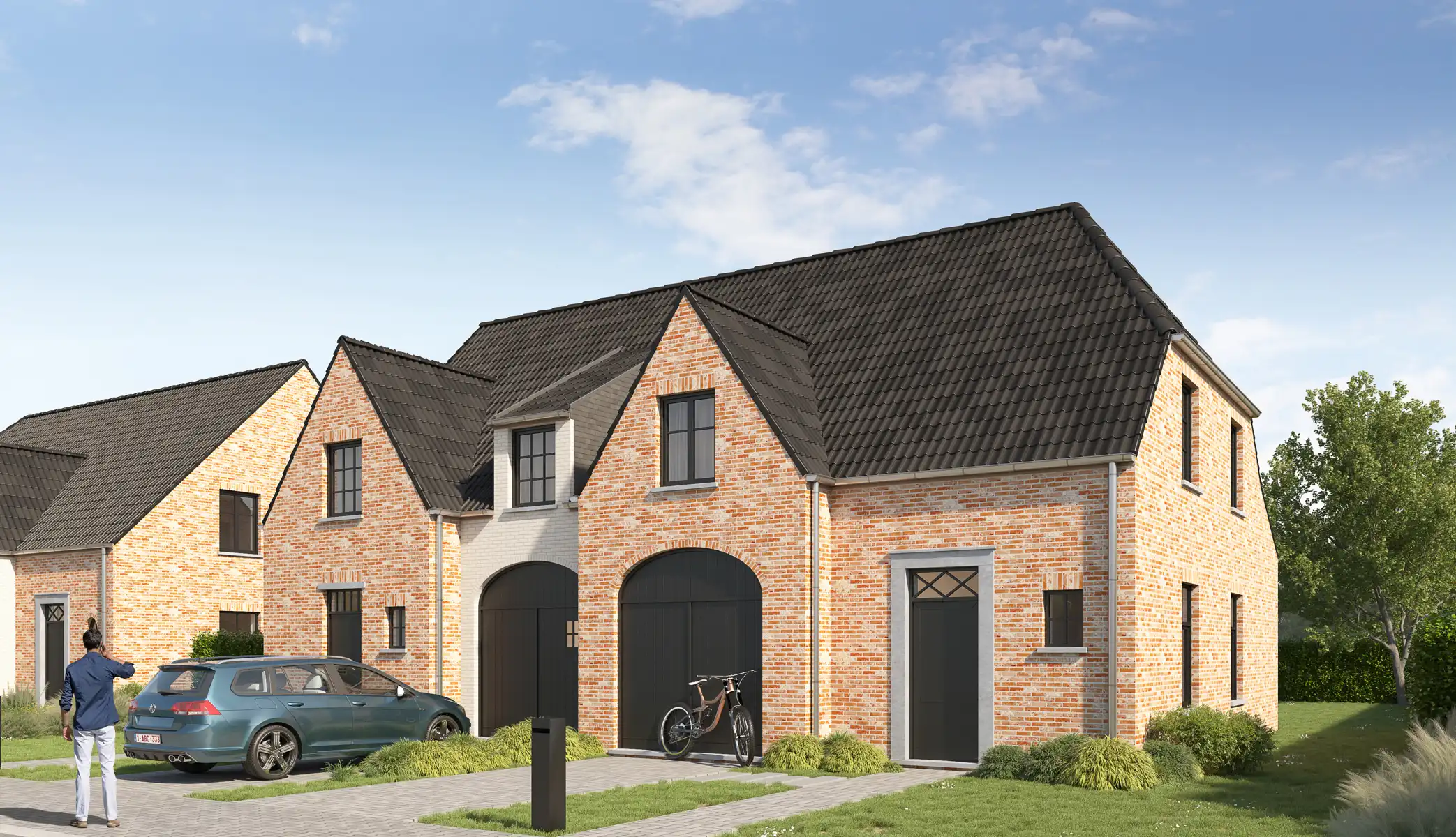 Nieuwbouwwoning foto {{pictureIndex}}