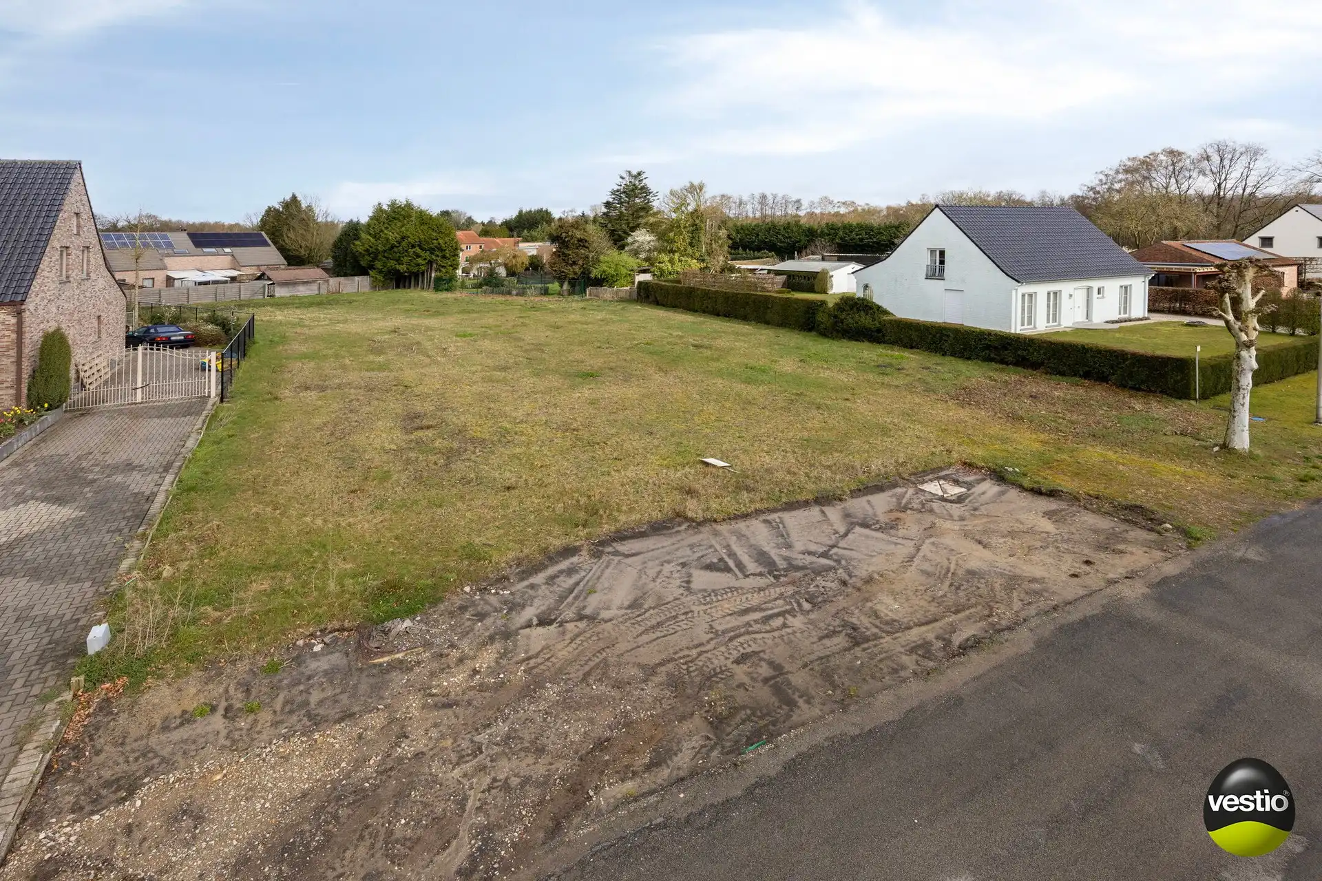 Rustig gelegen bouwgrond OB van 17a 91ca in doodlopende straat, vlakbij De Teut. foto 13