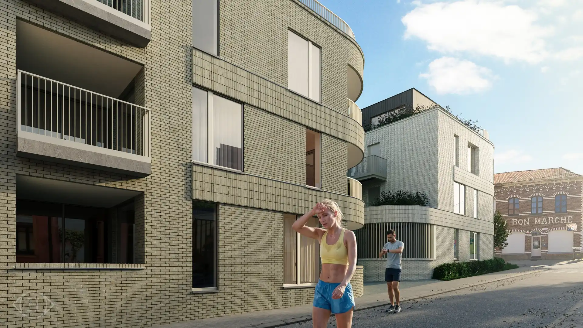Prachtig appartement 2slpks en terras foto 13