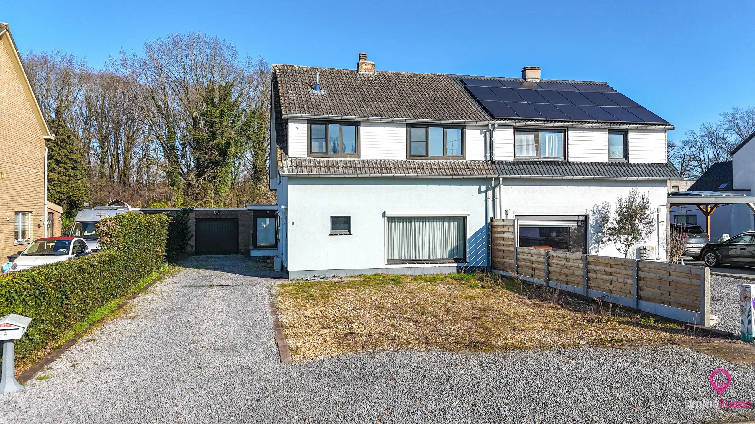 Hoofdfoto van de publicatie: Moderne halfopen bebouwing met ruime tuin op 6,5a in Helchteren!