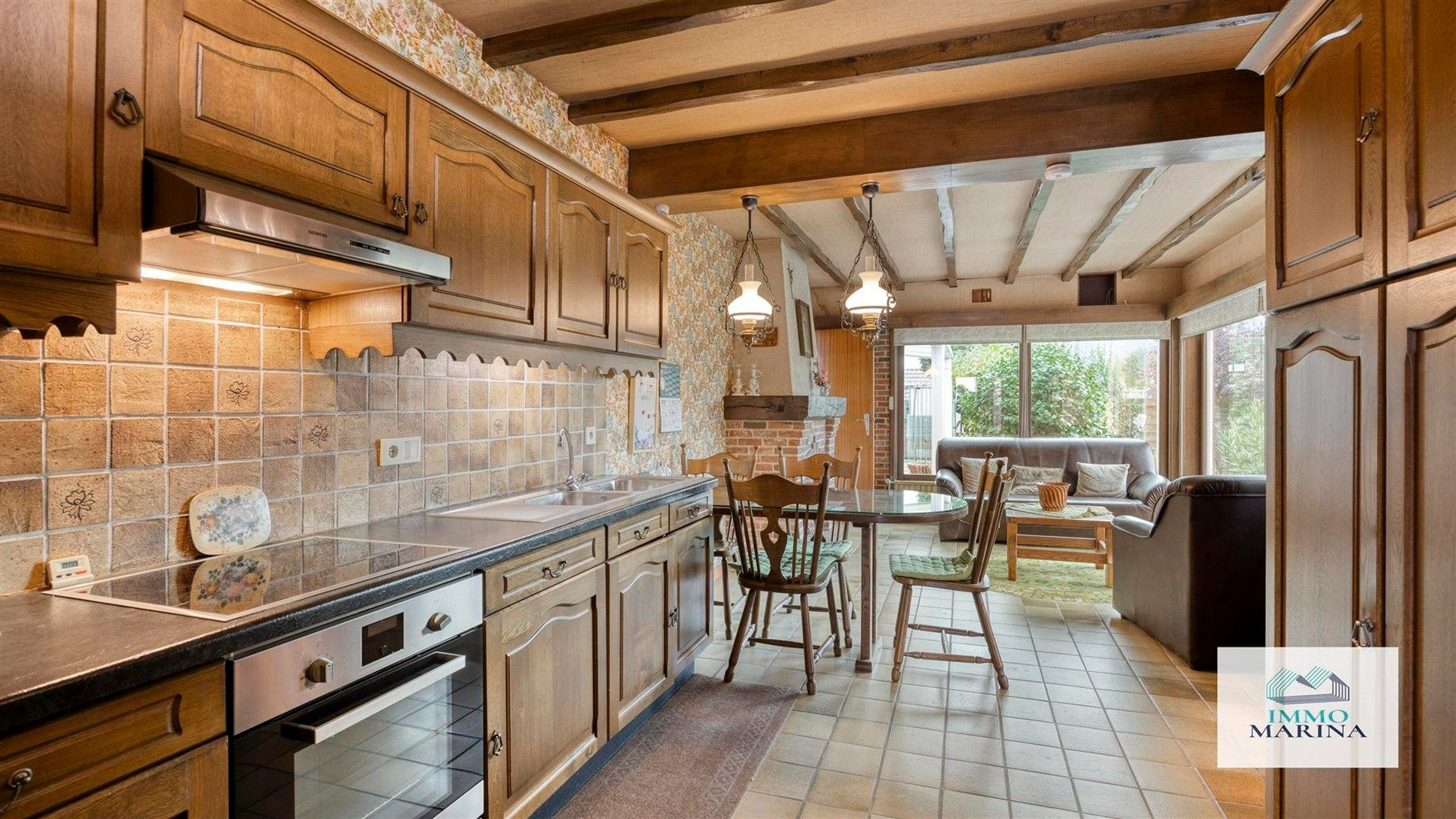 Rustig gelegen woning met tuin, 3 slpks en 2 garages te Begijnendijk  foto 6