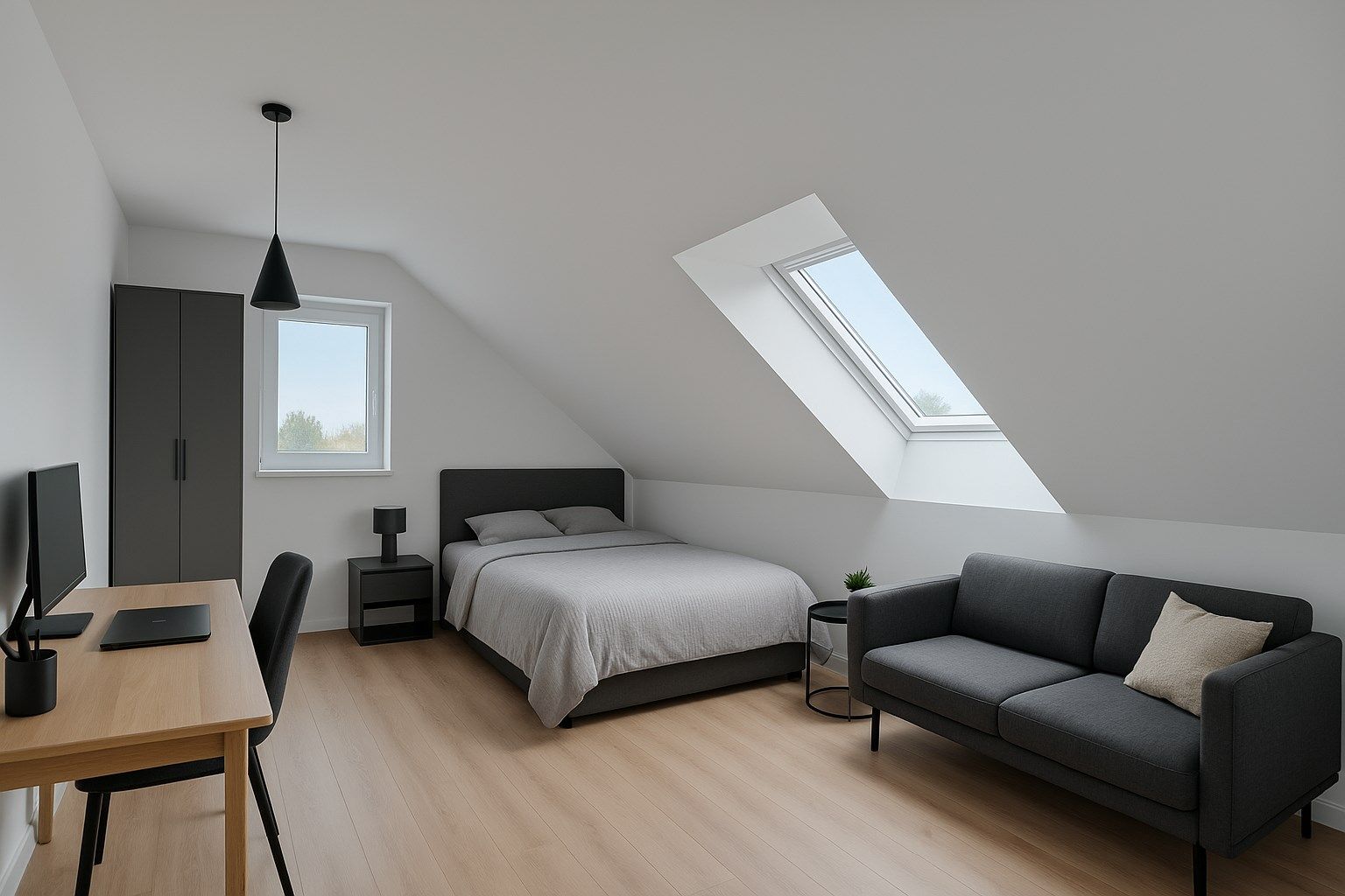 ENERGIEZUINIG DUPLEX-APPARTEMENT MET 4 SLPKS TE SMEERMAAS-LANAKEN !  foto 17