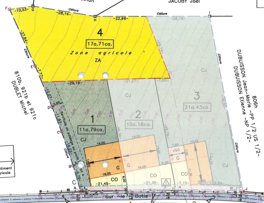Terrain à batir de 11a 79ca dans un endroit calme foto 2