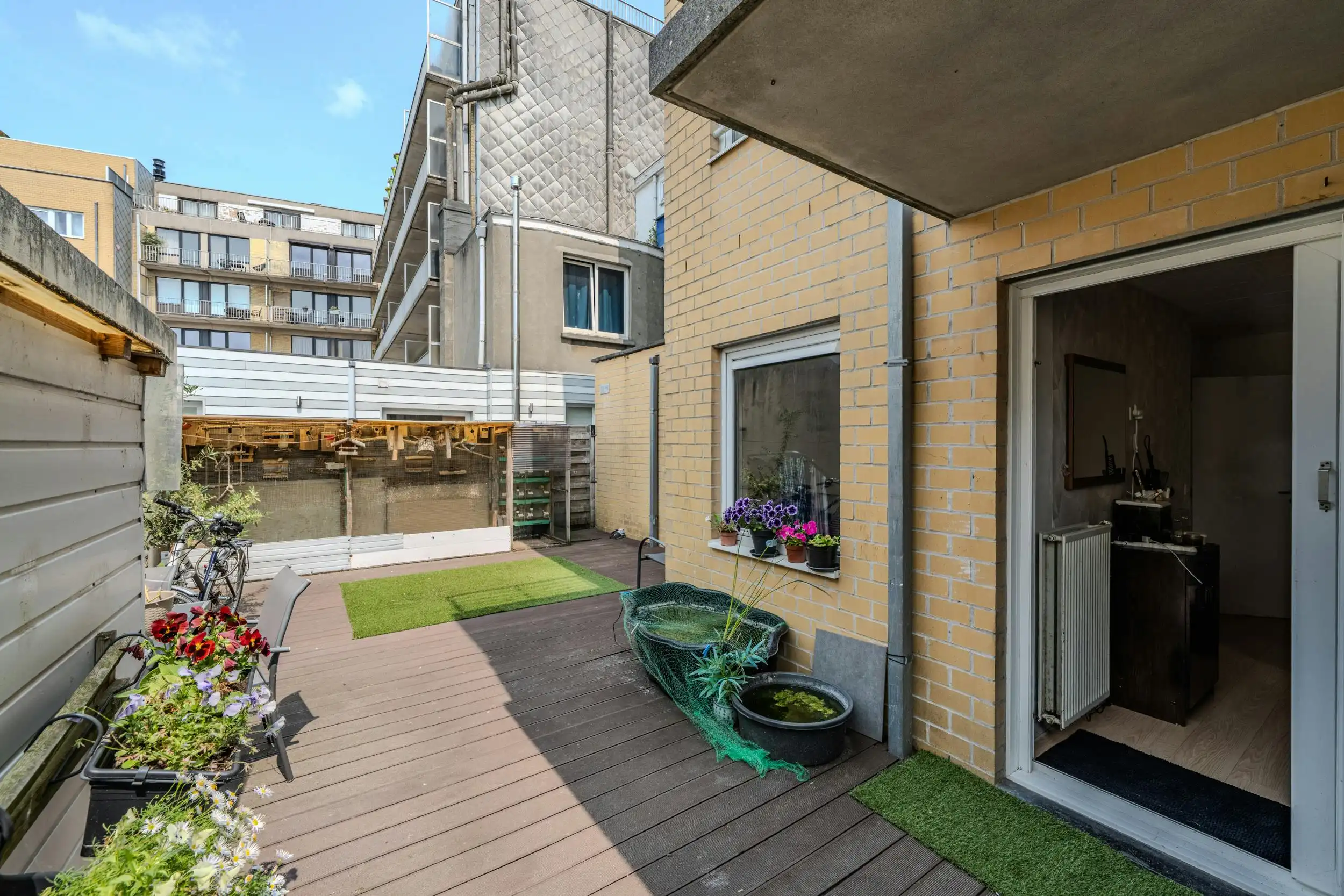 Gelijkvloers appartement met zonnig terras (40m²) foto {{pictureIndex}}