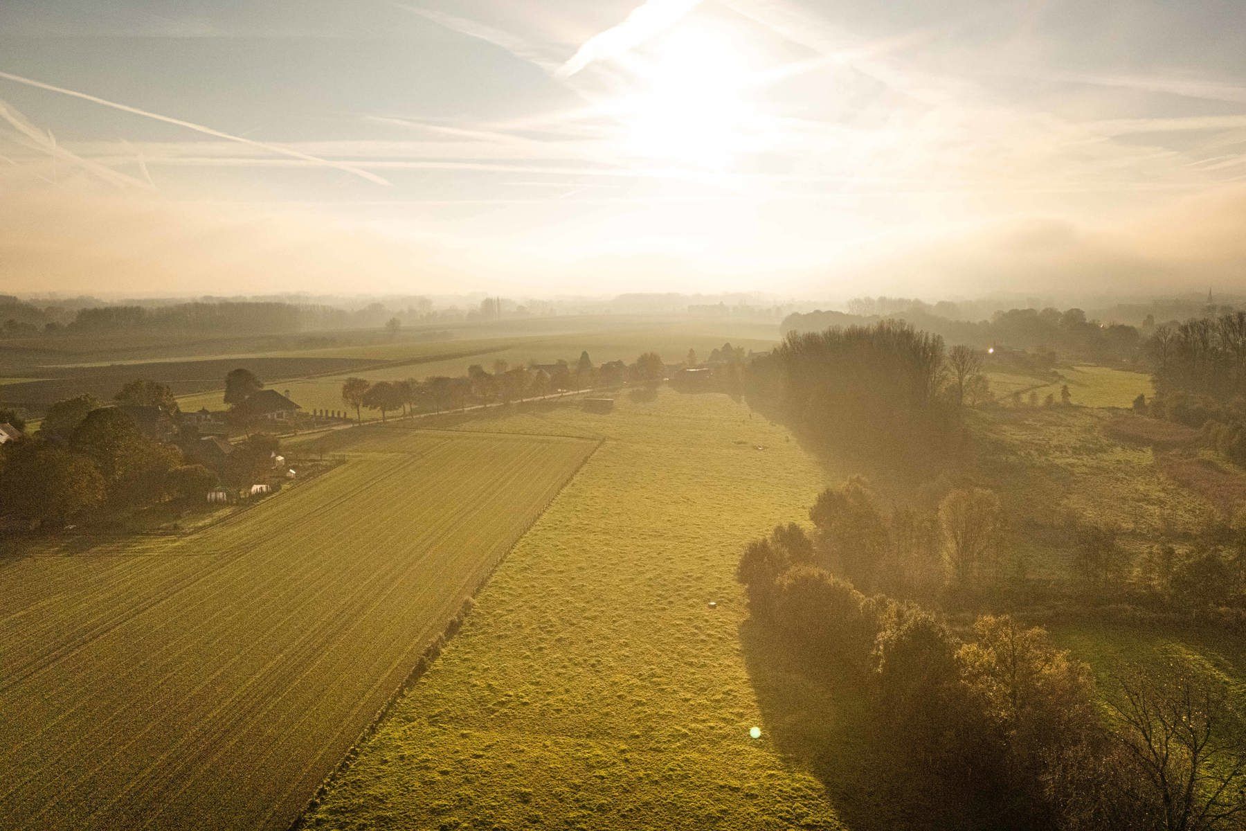 Vierkantshoeve met loods/stalling + weide op 0,5ha foto 26