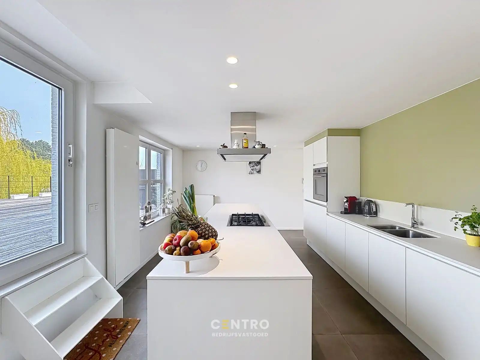 Modern en instapklaar WOON-WERKPAND met professionele ruimten, lichtrijk & ruim APPARTEMENT met zonneterras en aangelegde tuin. foto 14