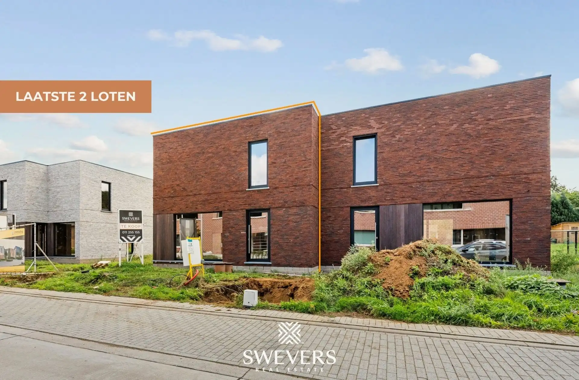 Strakke energiezuinige nieuwbouwwoning in het rustige Lummen foto {{pictureIndex}}