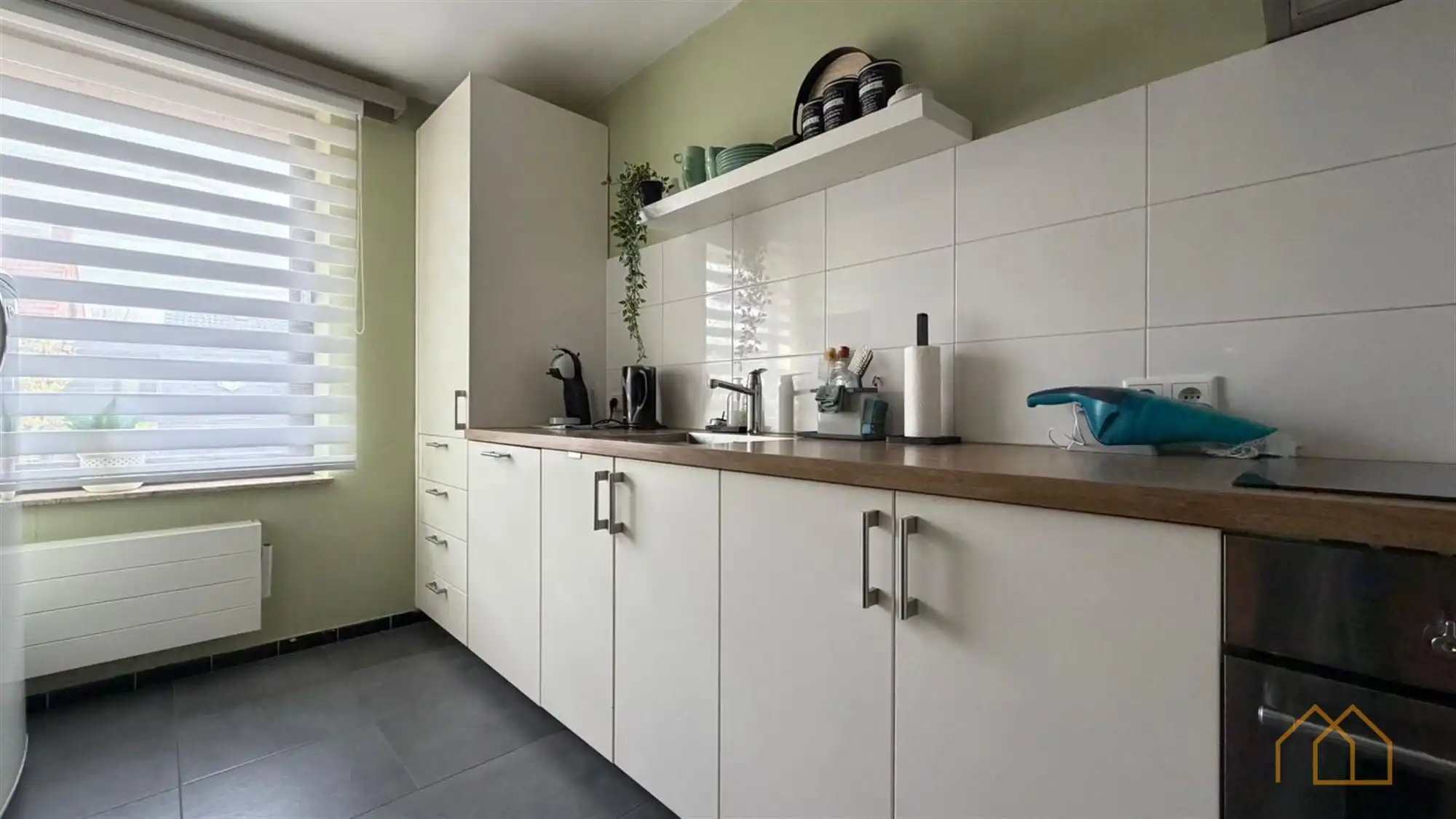 Appartement met 2slk, grote living, en eigen garage  foto 7