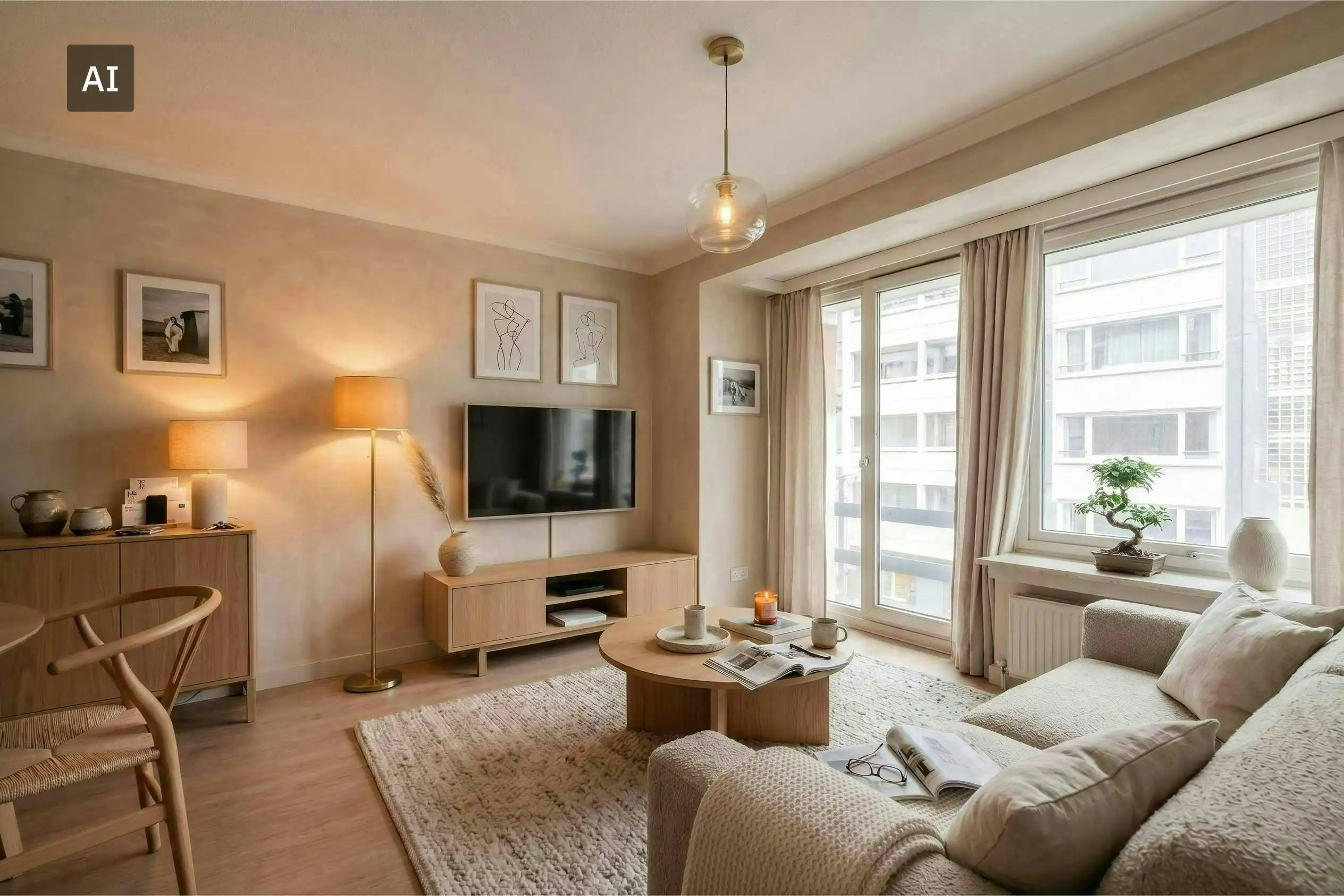 Centraal 2-slaapkamer appartement vlakbij zee te Oostende foto 3