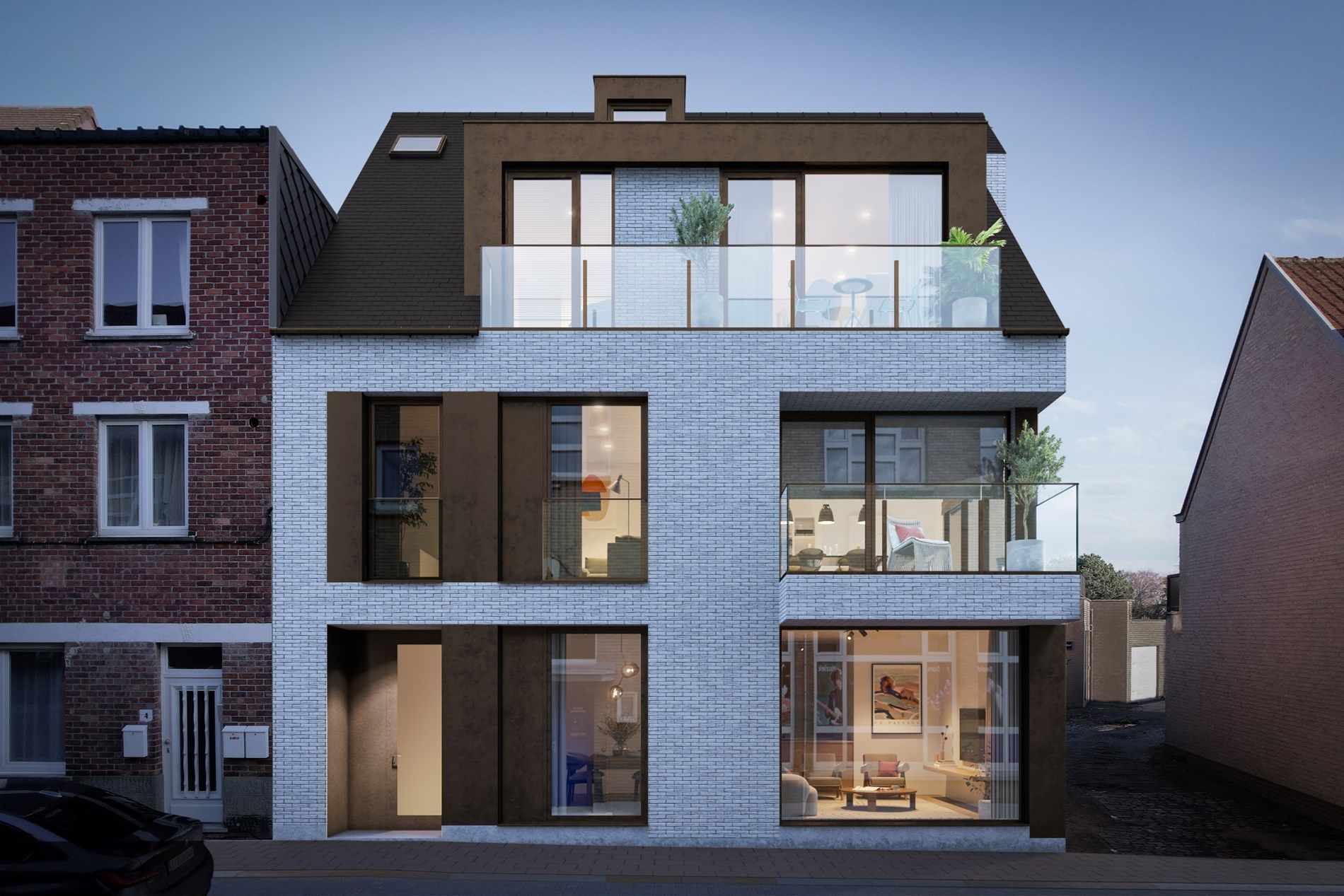 Residentie Edward: Nieuw appartement met 3 slaapkamers te Knokke-Centrum foto 6