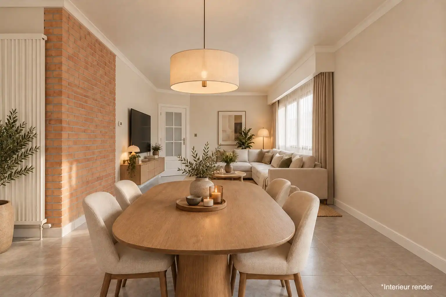 Gelijkvloers appartement met 2 slaapkamers vlakbij centrum Paal foto {{pictureIndex}}