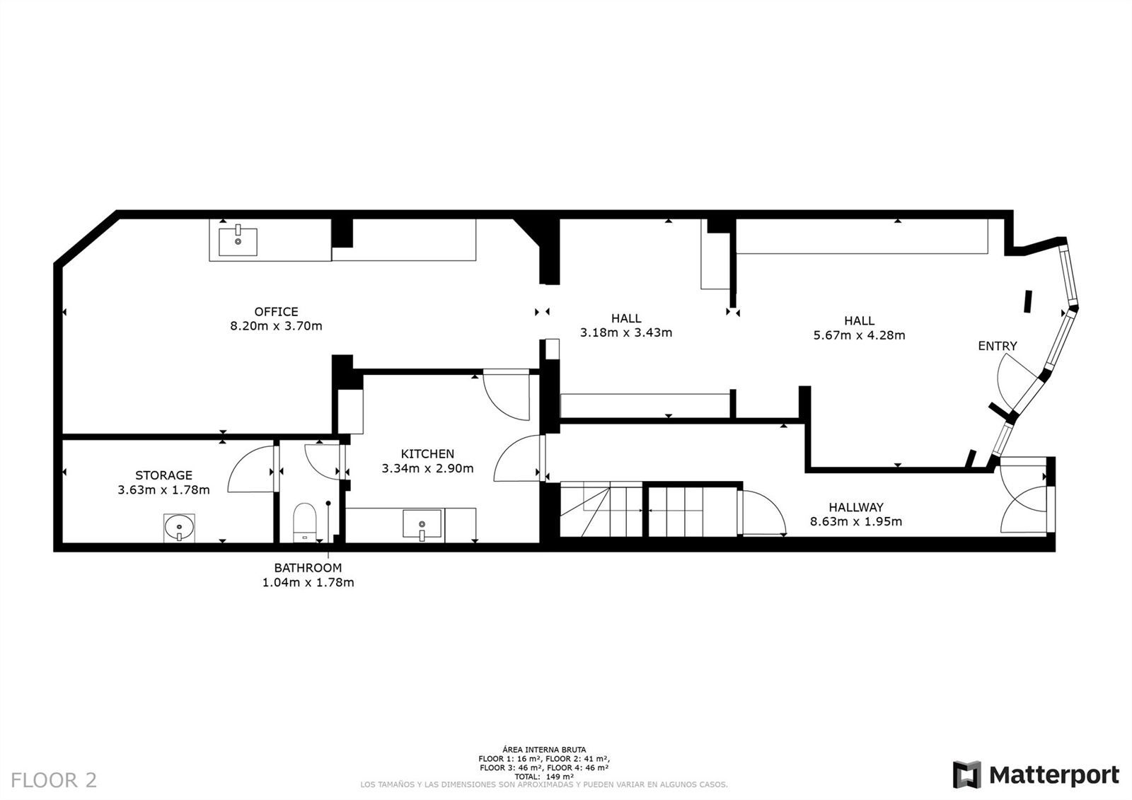 Opbrengsteigendom met handelsruimte en 3-kamer duplex appartement foto 4
