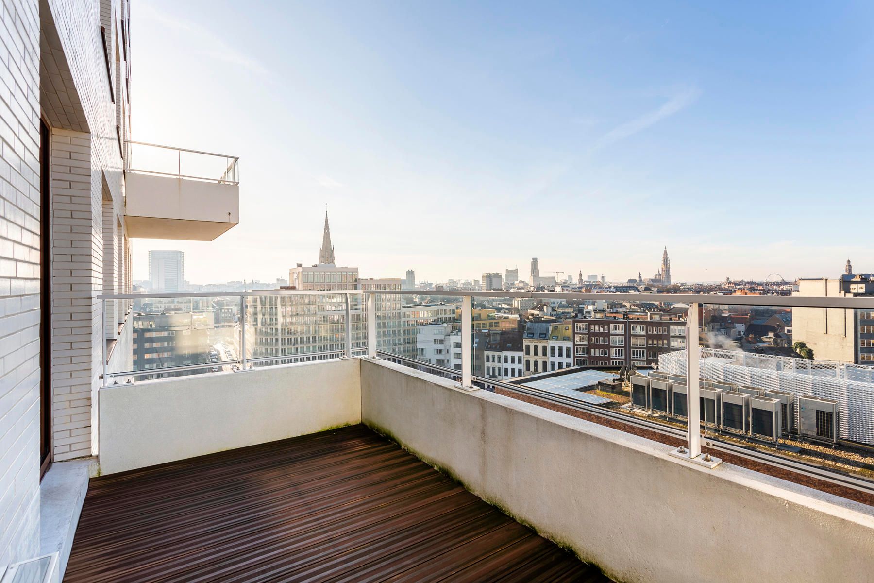 2 slpkappartement met terras & prachtig zicht over Antwerpen foto 11