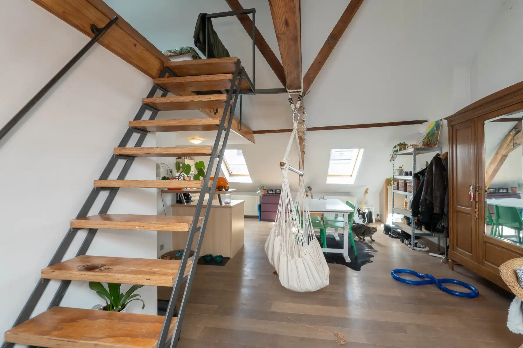 Authentieke duplex studio in centrum Gent foto 12