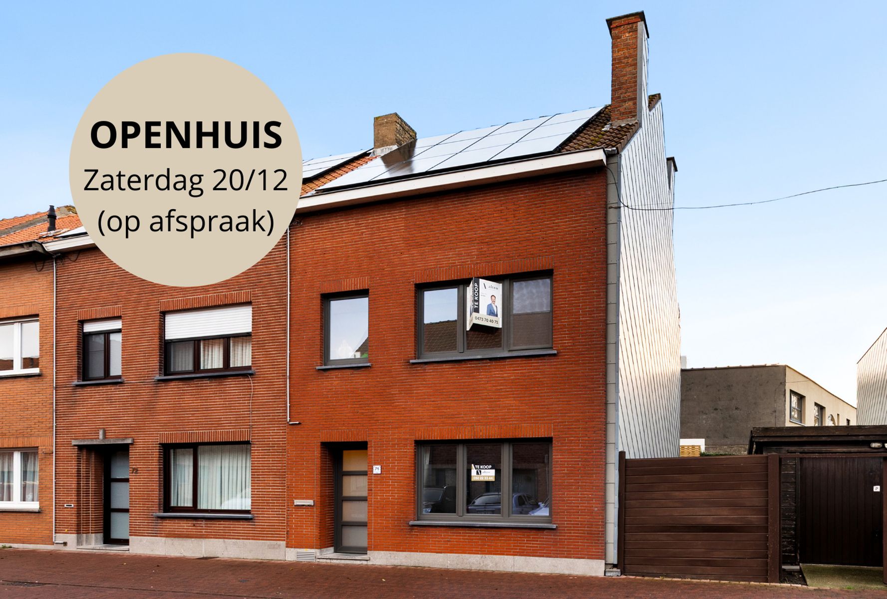 Huis te koop Sergeant de Bruynestraat 74 - 8400 Oostende