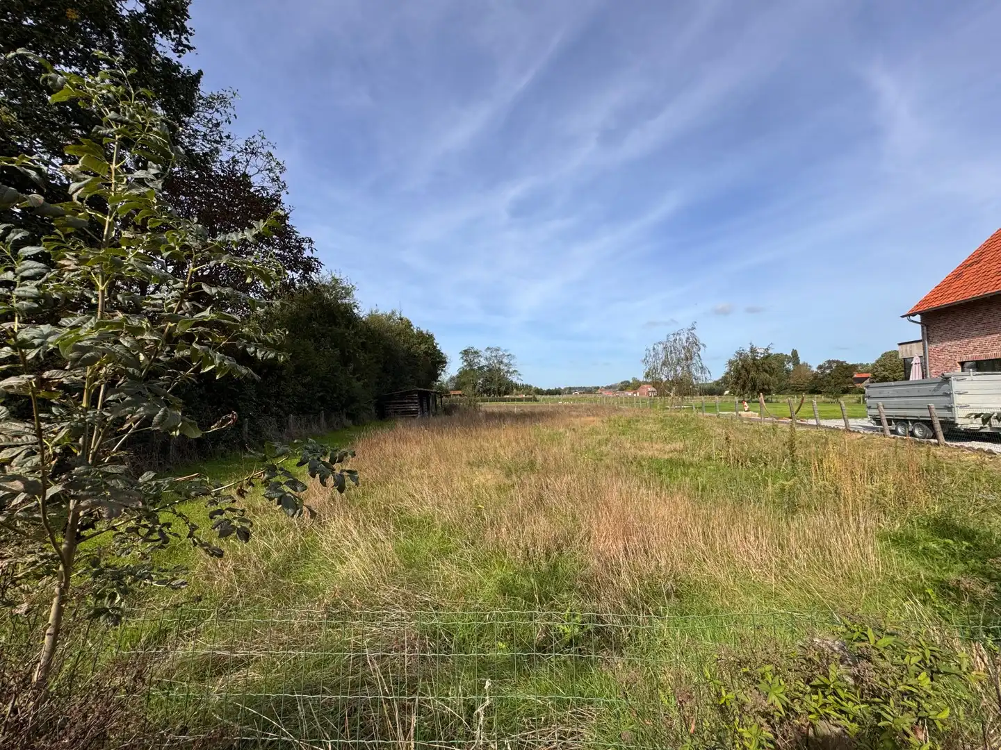 Landelijk gelegen perceel bouwgrond van 1.417 m² foto 3