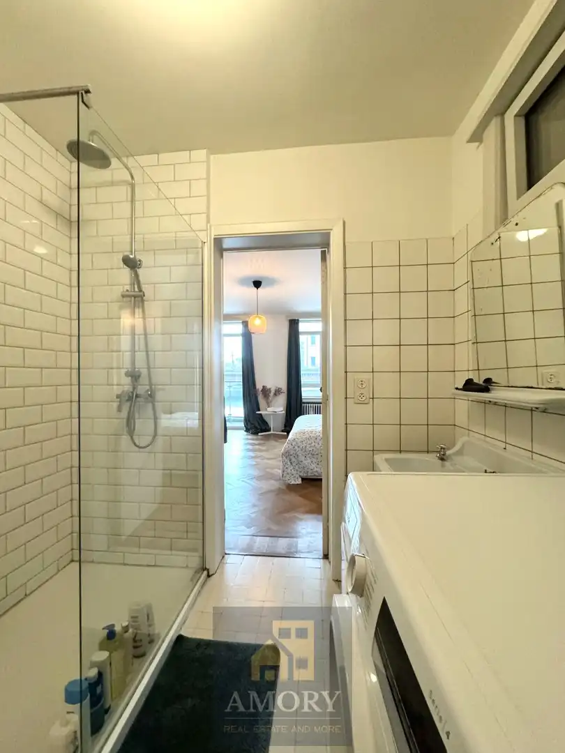 Ruim, charmant 2 slpk-app met terras nabij Gent St. Pieters + GARAGE foto 10