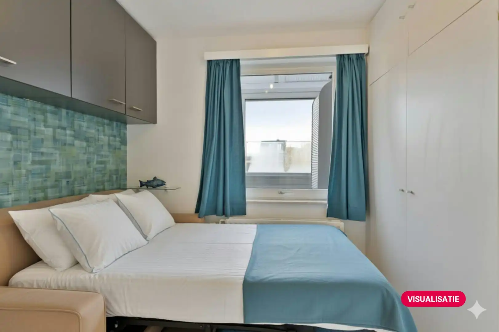 Dakstudio (47m²) met 2 terrassen in Roeselare te koop. foto 10