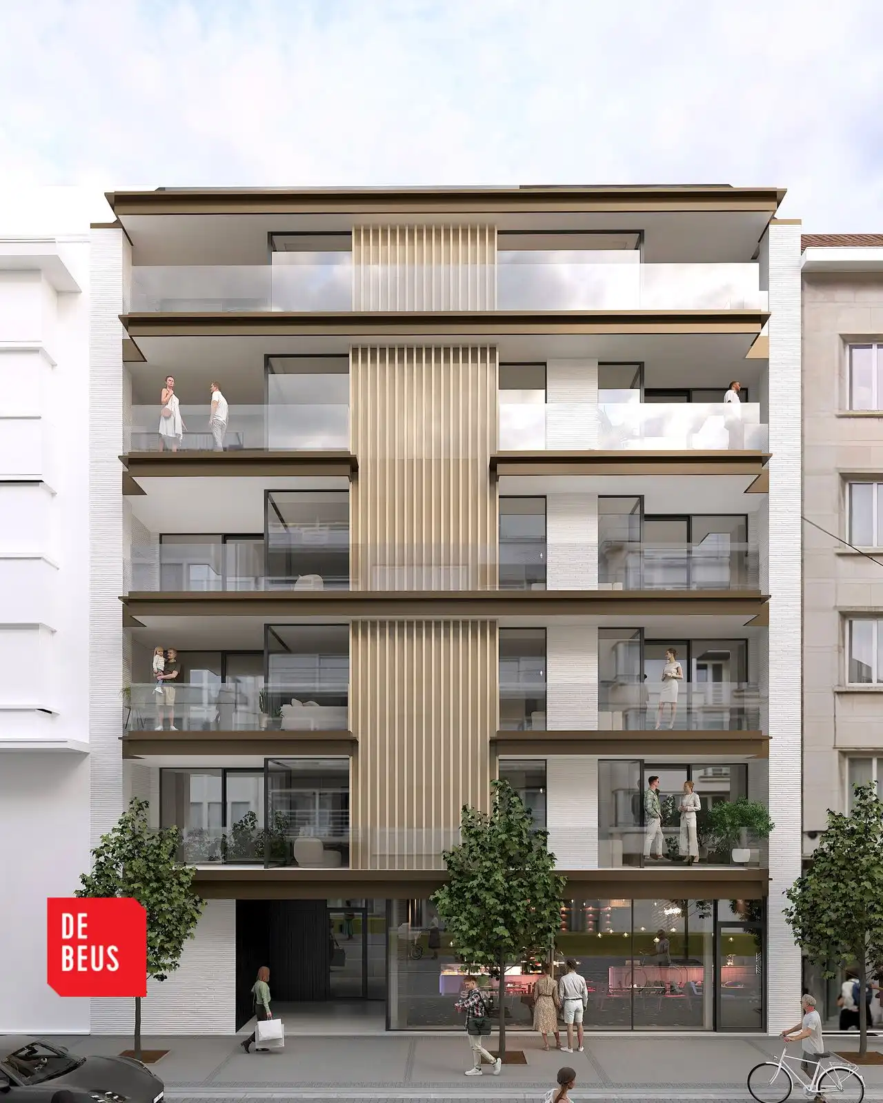 Exclusief nieuwbouwproject in het bruisende centrum met ruime terrassen, dichtbij zee foto 2
