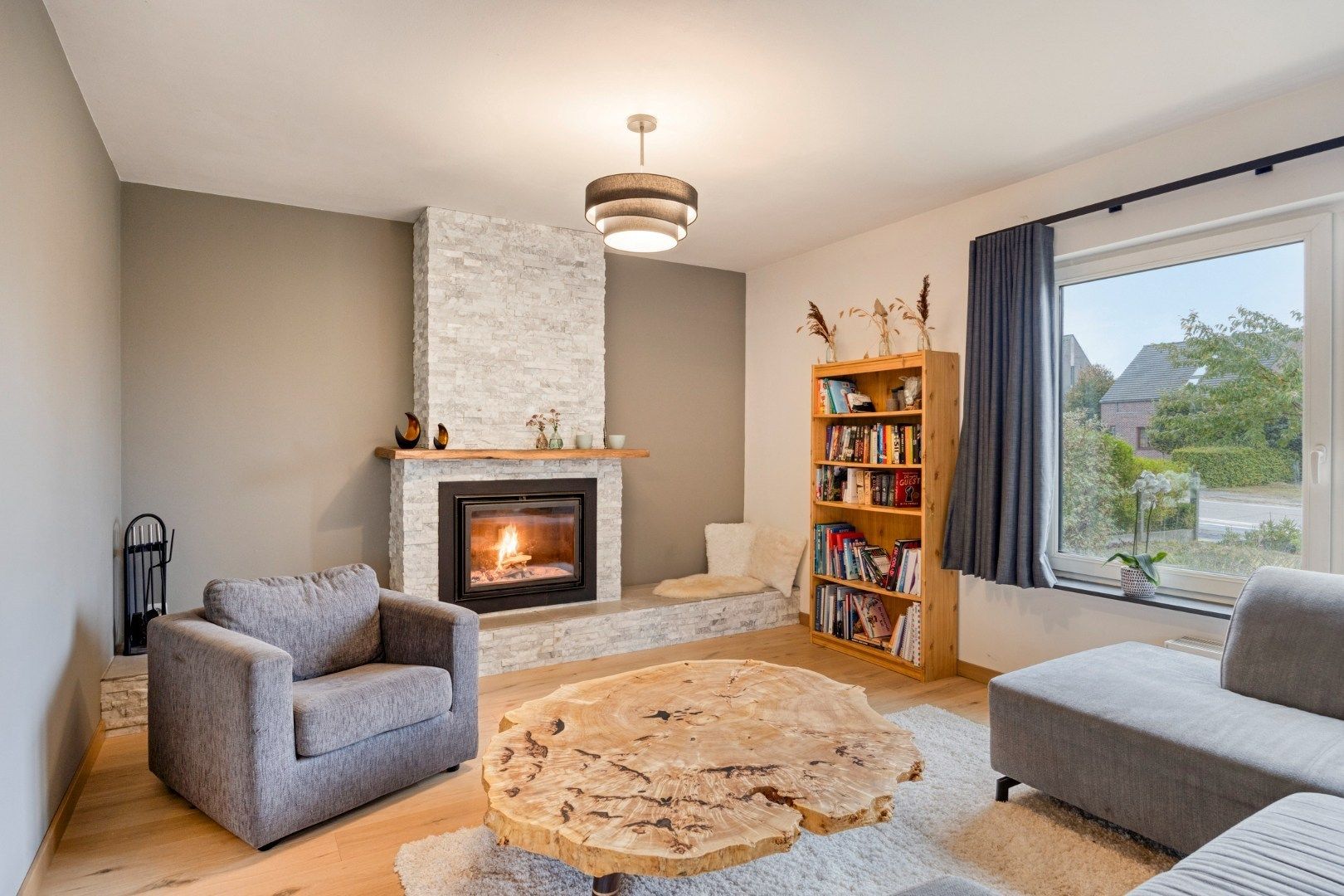 Open bebouwing met 4 slaapkamers, bureau, garage en prachtige tuin in Boutersem – EPC 158 kWh/m² - bewoonbare opp. 282 m² foto 5