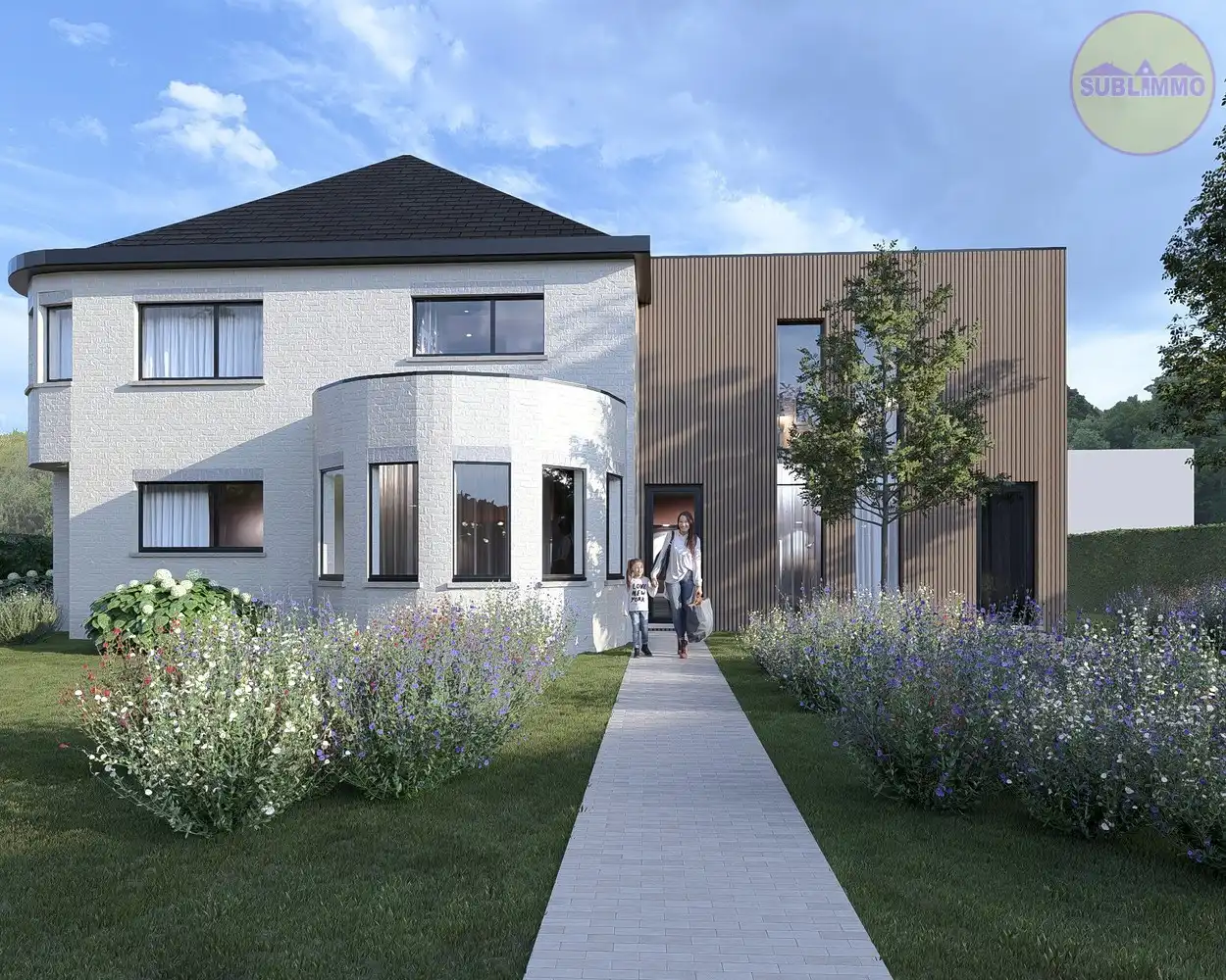 Ruim en energiezuinig duplexappartement met 3 slaapkamers en grote tuin in Veerle-Laakdal foto 2