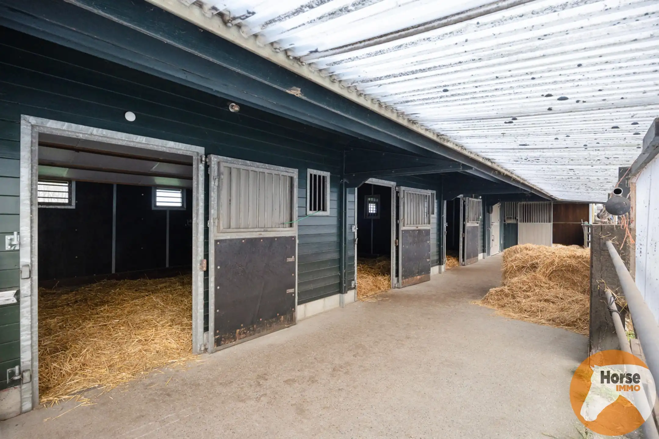 LOCHRISTI - Rustig gelegen stalgebouw op +- 2,3HA foto 6