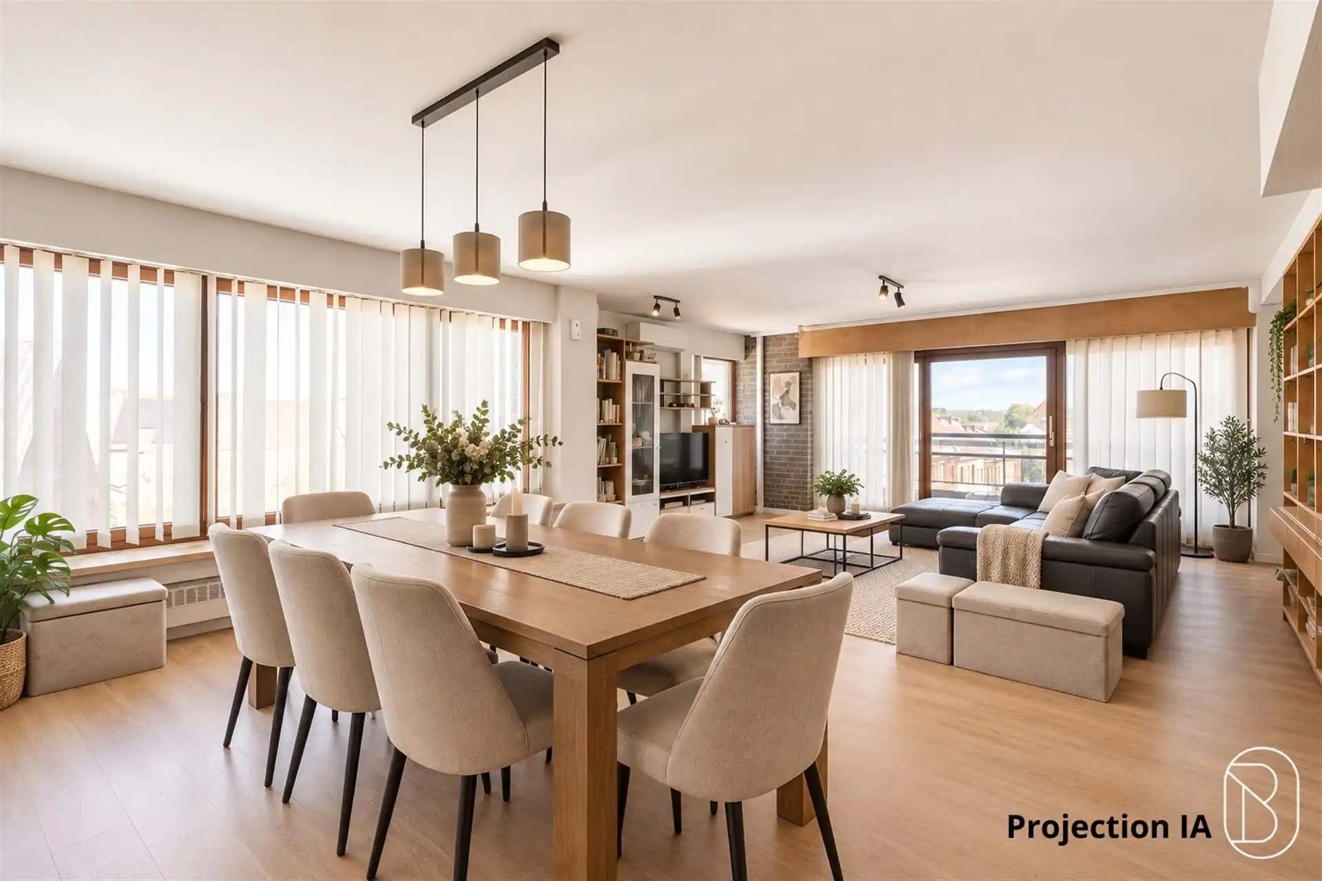 Leuk ruim appartement met terras  foto 8