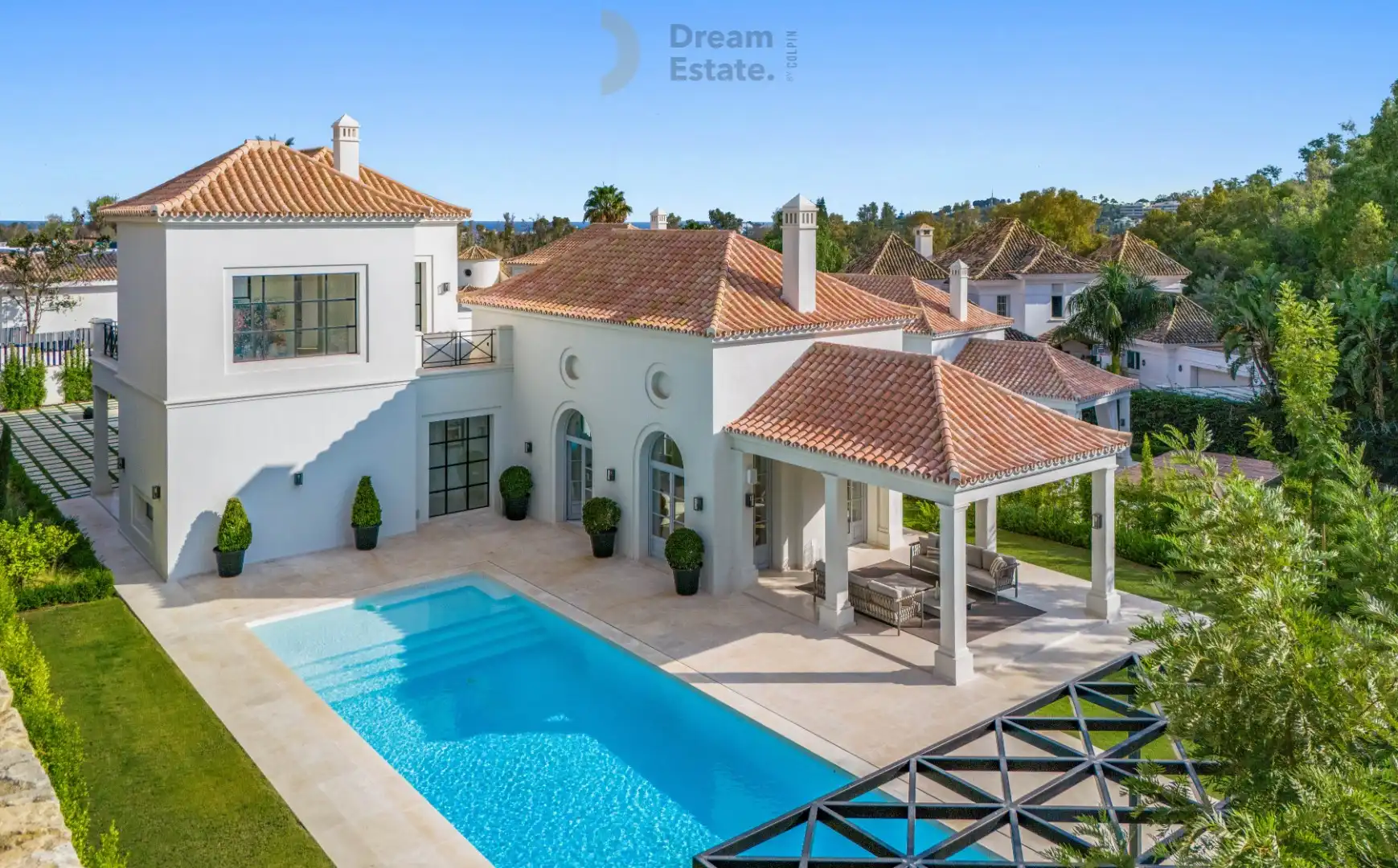 Schitterende nieuwe villa gelegen te La Cerquila, Nueva Andalucía, Marbella. foto 35