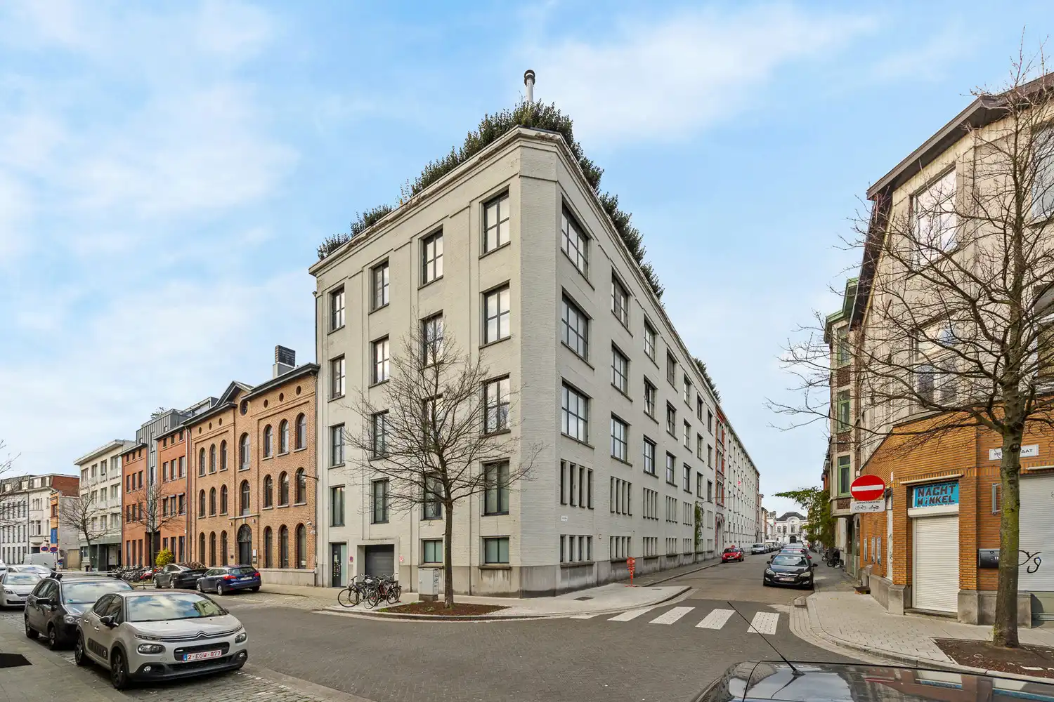 Uitzonderlijke loft 200m² + aangelegde daktuin, terras en 2 optionele garages in rustig, groen woonerf op de grens Borgerhout/Antwerpen foto 35