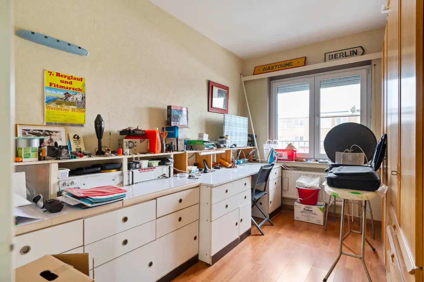 Gezellig app. op 1e verd. met 2 slpk., terras en garage foto 15