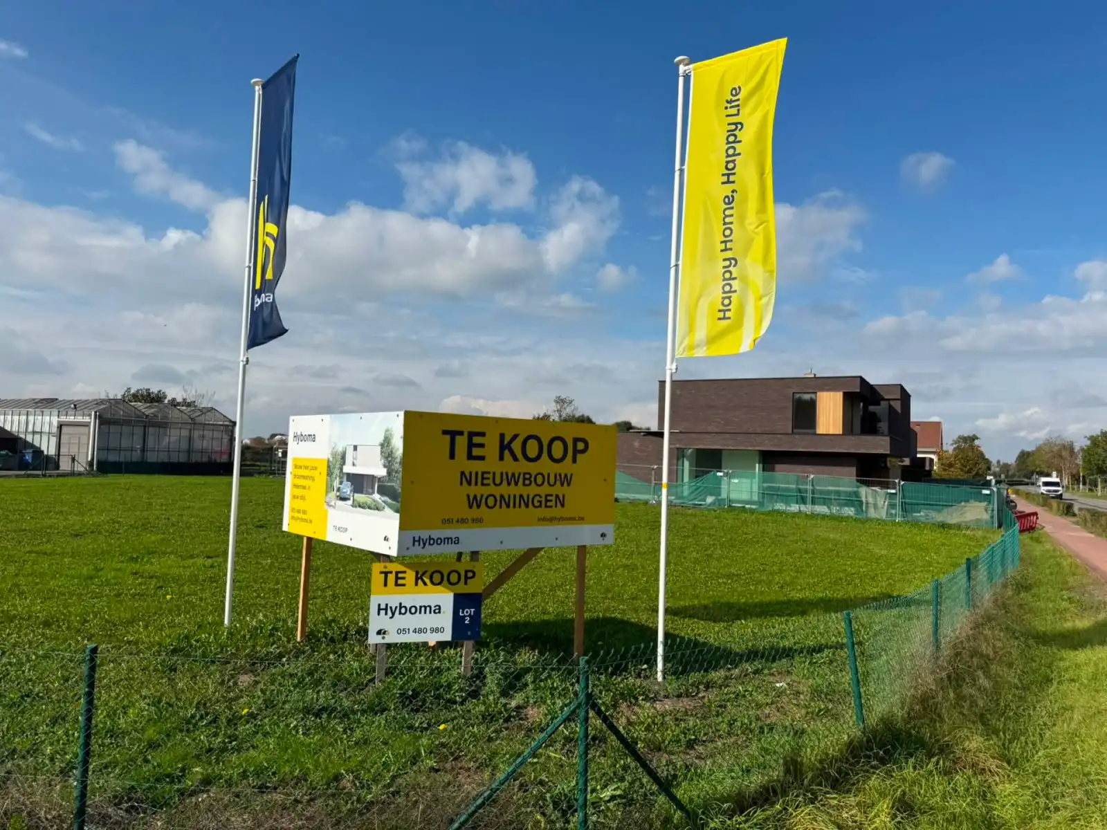Ruim perceel voor woning op maat in Lochristi foto 2