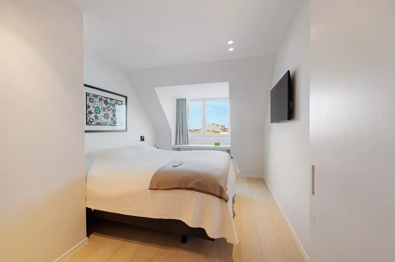 Prachtig duplexappartement met 3 slaapkamers en panoramische uitzichten in het Zoute. foto 22