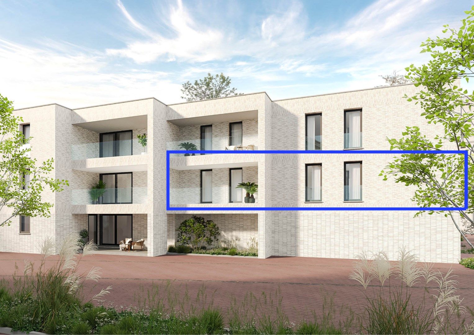 Luxueus en energiezuinig nieuwbouw appartement gelegen op de eerste verdieping op de hoek van de Grote Kerkstraat en het dorpsplein in Kinrooi foto 2