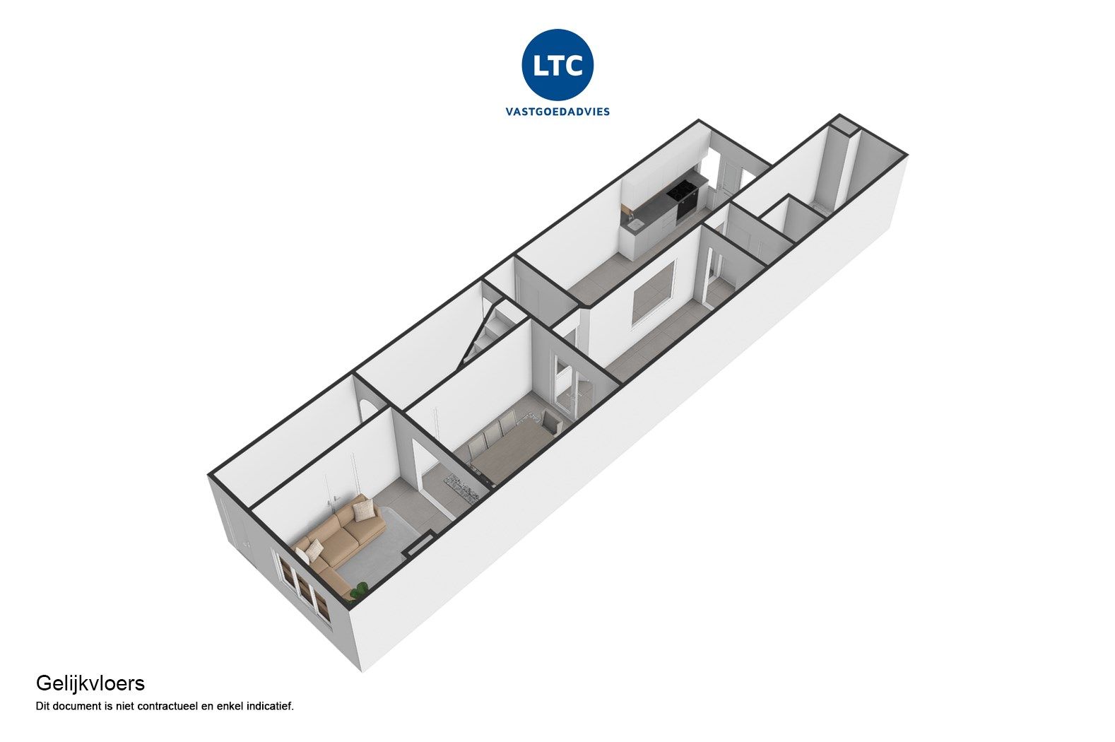 Gezinswoning met 3 slaapkamers en tuin foto 24