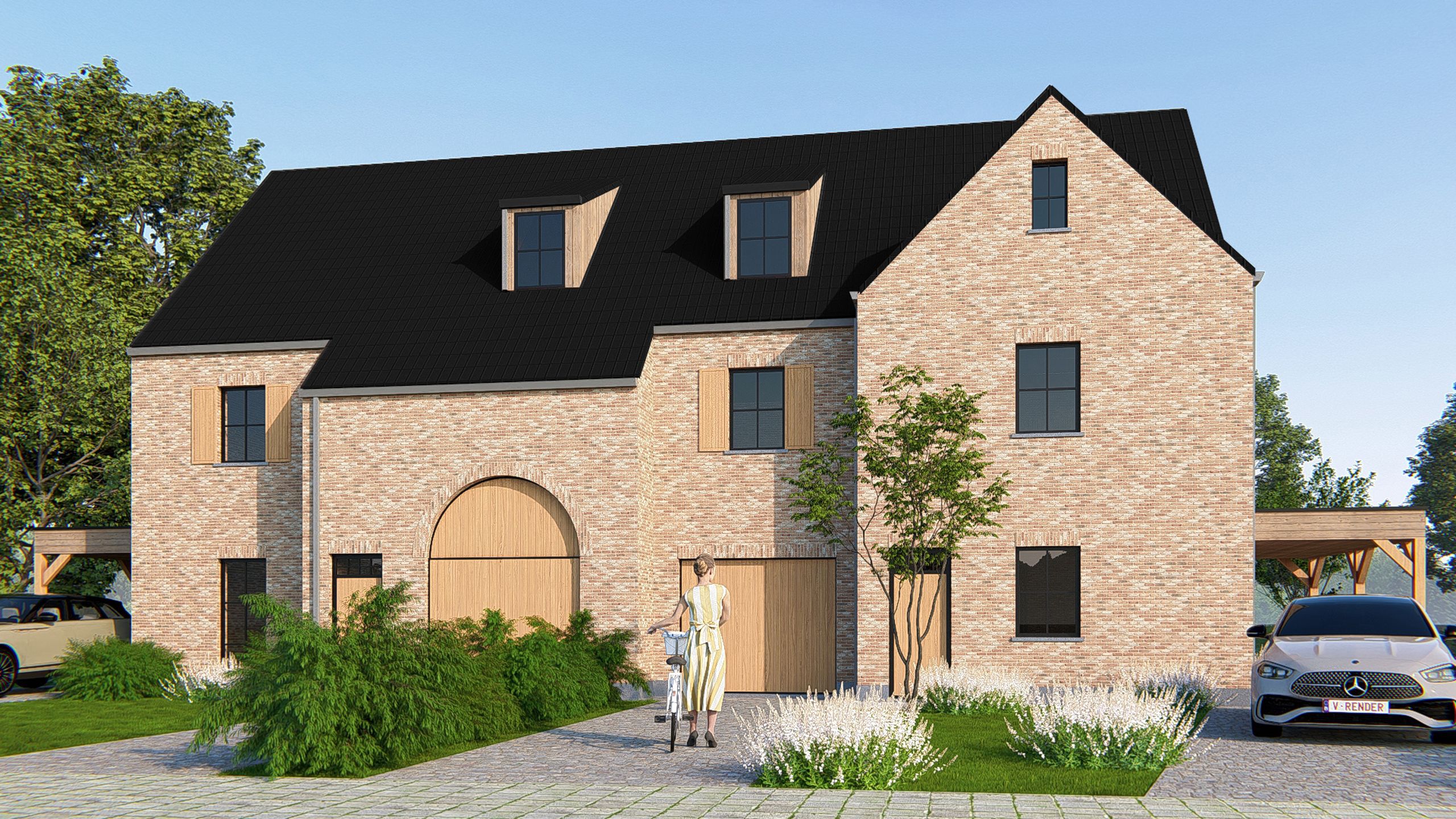 Duplex appartement met 2-slpks, inpandige garage en terras! foto 4