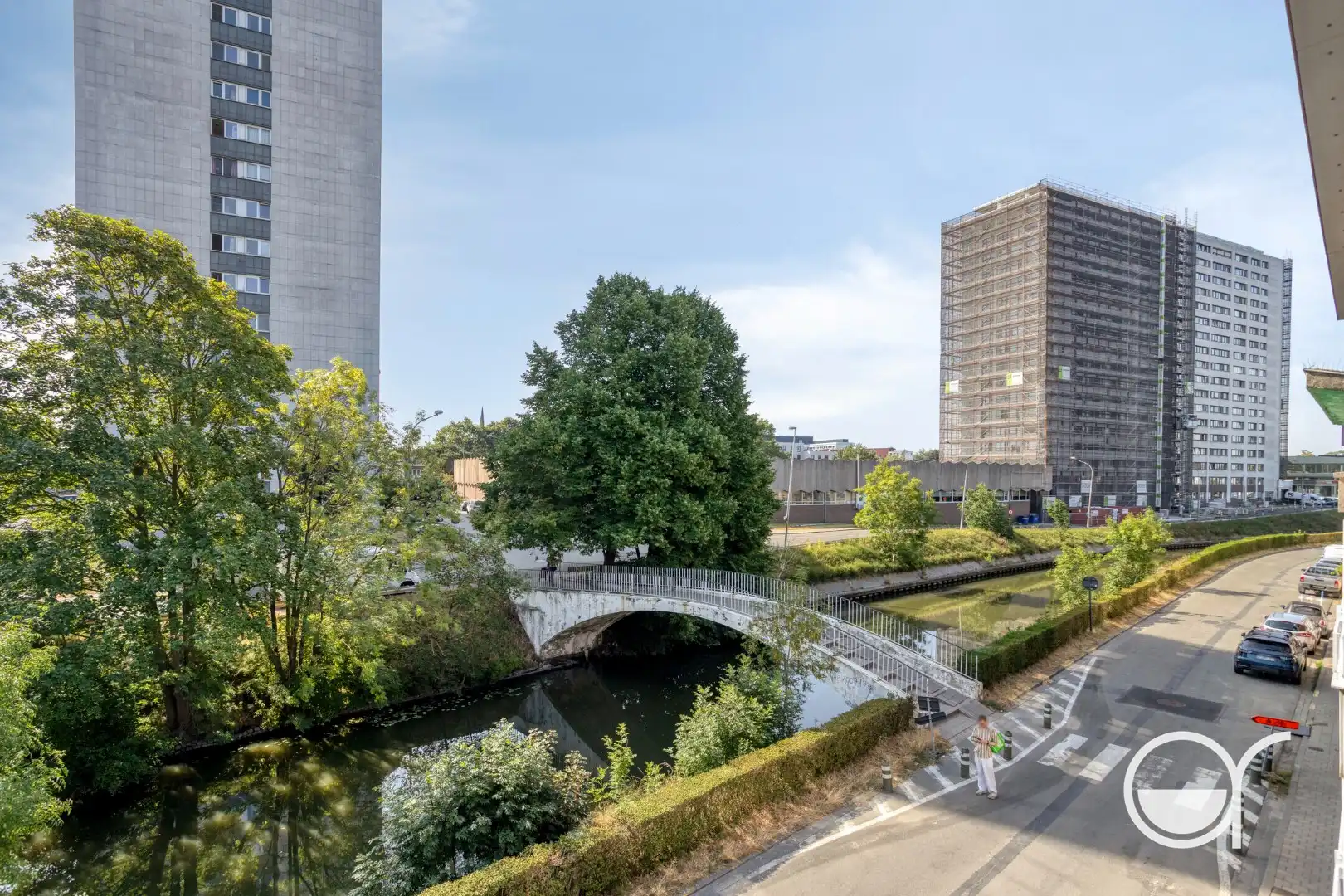 Modern drieslaapkamerappartement met zicht op de Leie foto 23