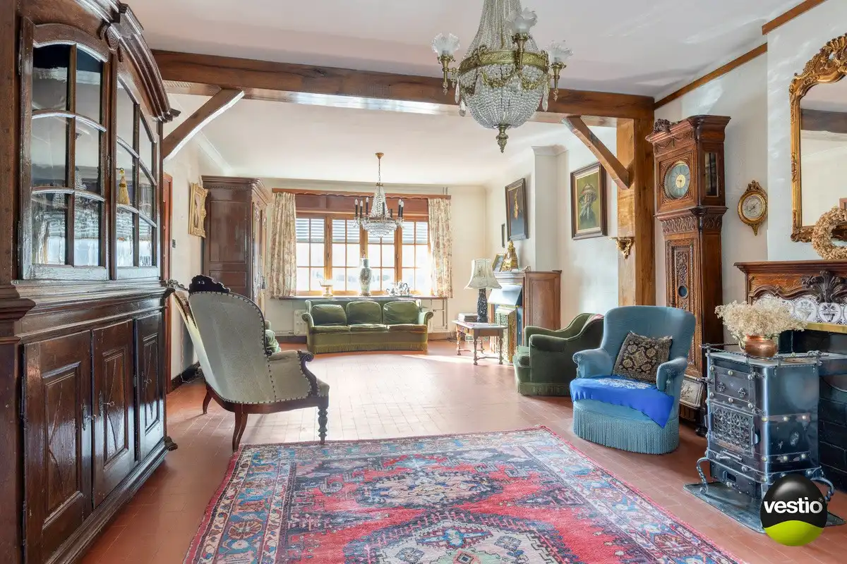 TE RENOVEREN WONING MET 3 SLAAPKAMERS EN GARAGE OP EEN RUIM PERCEEL VAN  8A 29CA IN HARTJE NIEUWERKERKEN foto 10