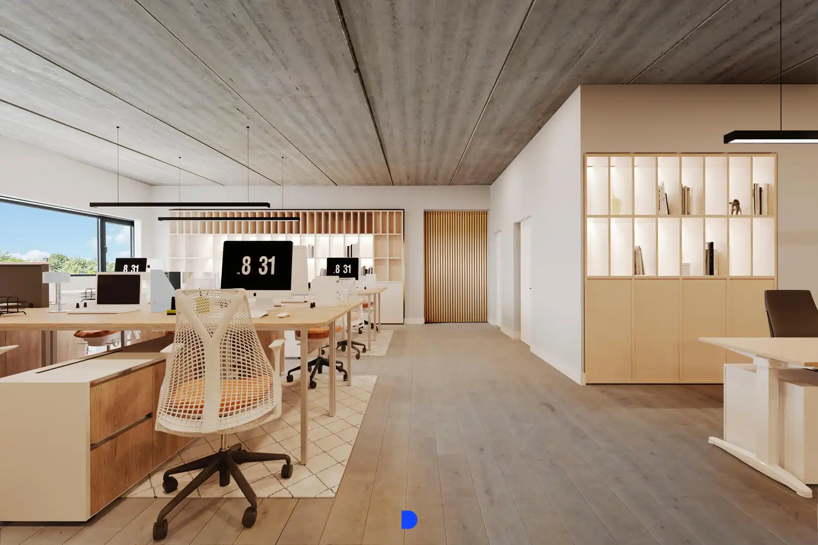 Flexibele kantoorruimte te huur in KMO-Unit foto 15