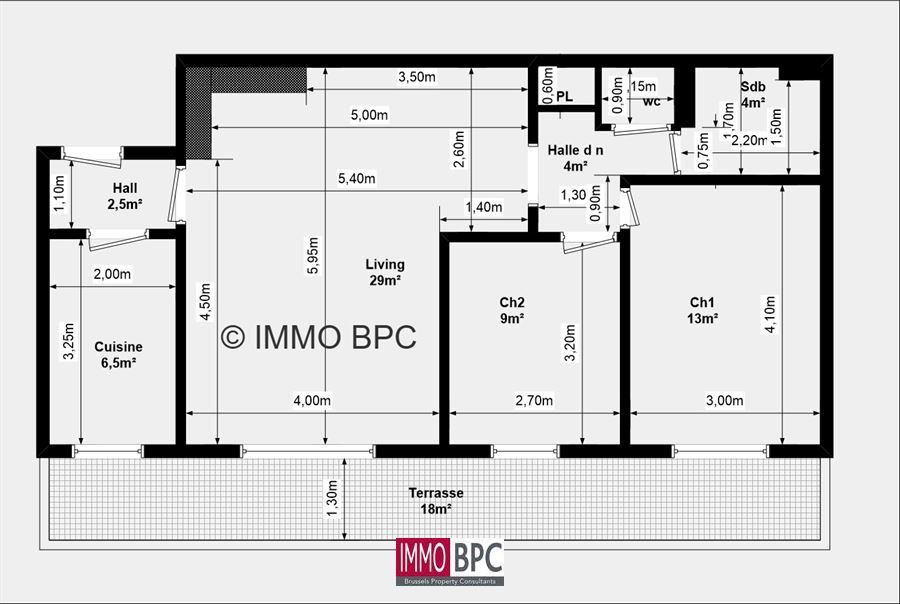 Appartement met ruim terras in hartje Ukkel en garagebox foto 20