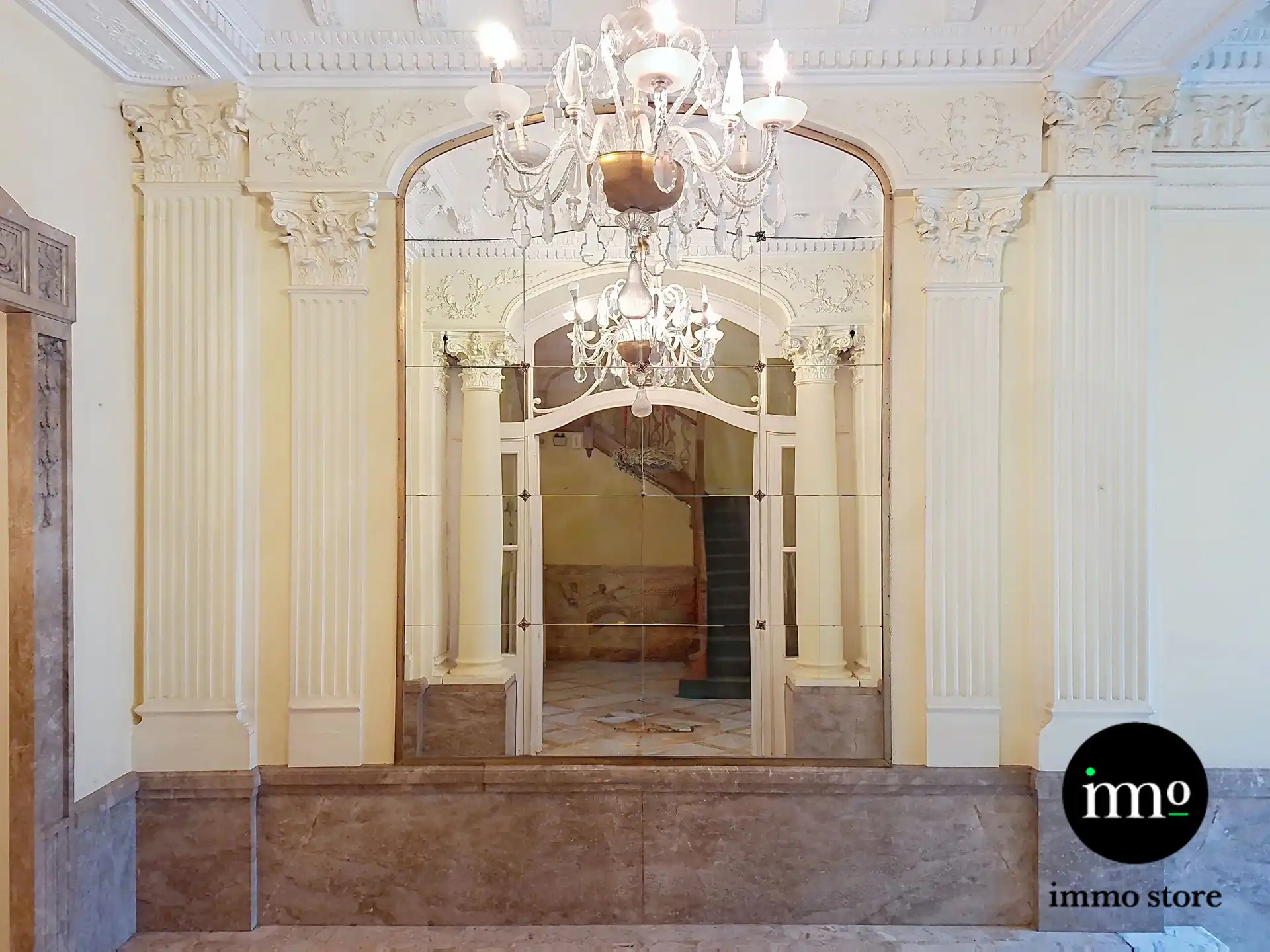 Hôtel de Maître (1916) in Eclectische Art Deco-stijl foto 4