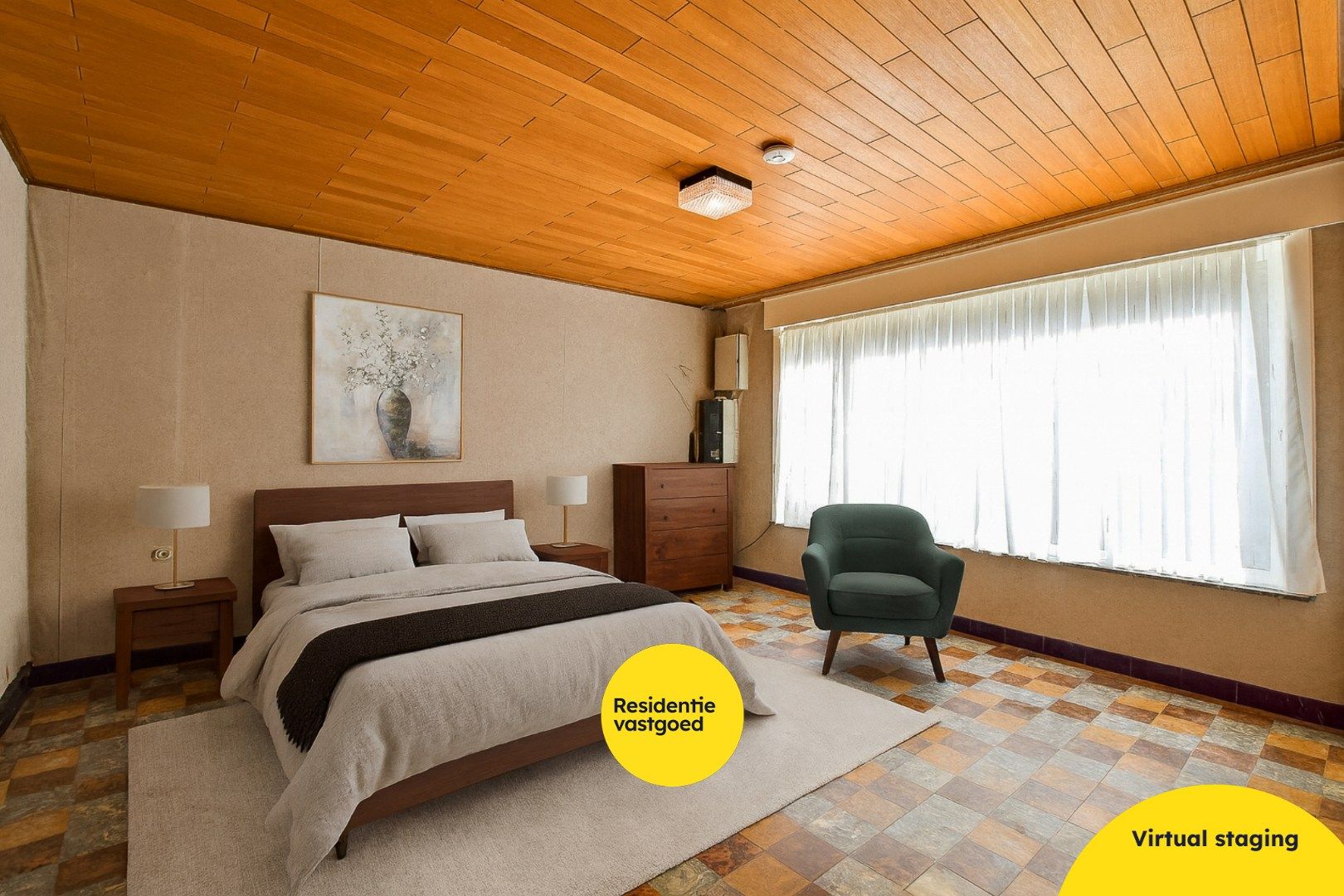 Ruime gezinswoning met 3 slaapkamers, grote tuin en garage.  foto 6