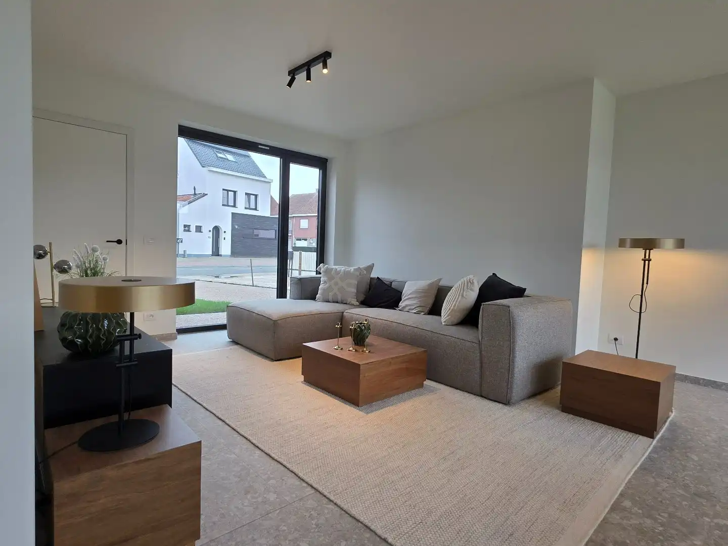 Nieuwbouwwoning E-peil 5 met grote tuin, gelegen in het woonproject Lijstergalm in Kuurne. foto 8