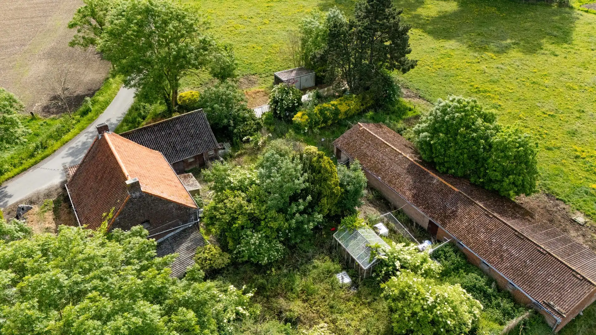 PRACHTIG GELEGEN HOEVE | RUSTIGE LIGGING | 1ha 47a foto 4