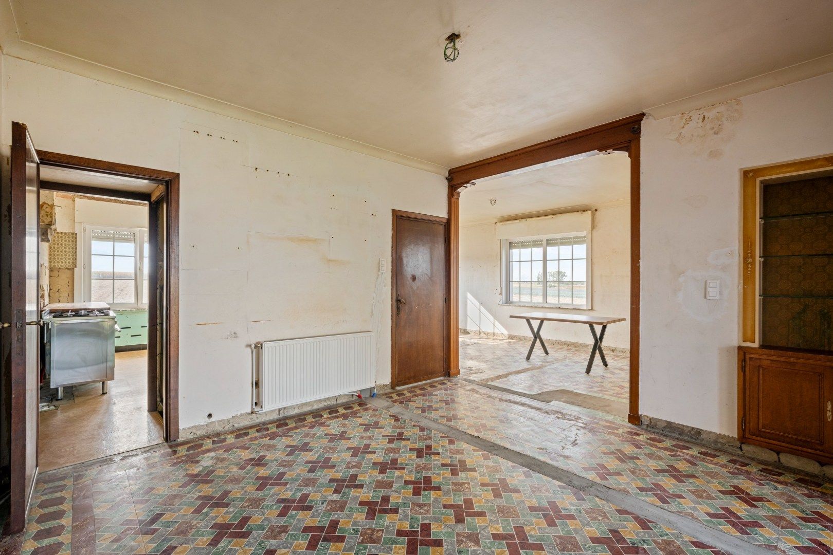 Halfopen woning met garage en fenomenaal uitzicht in Rekkem foto 6