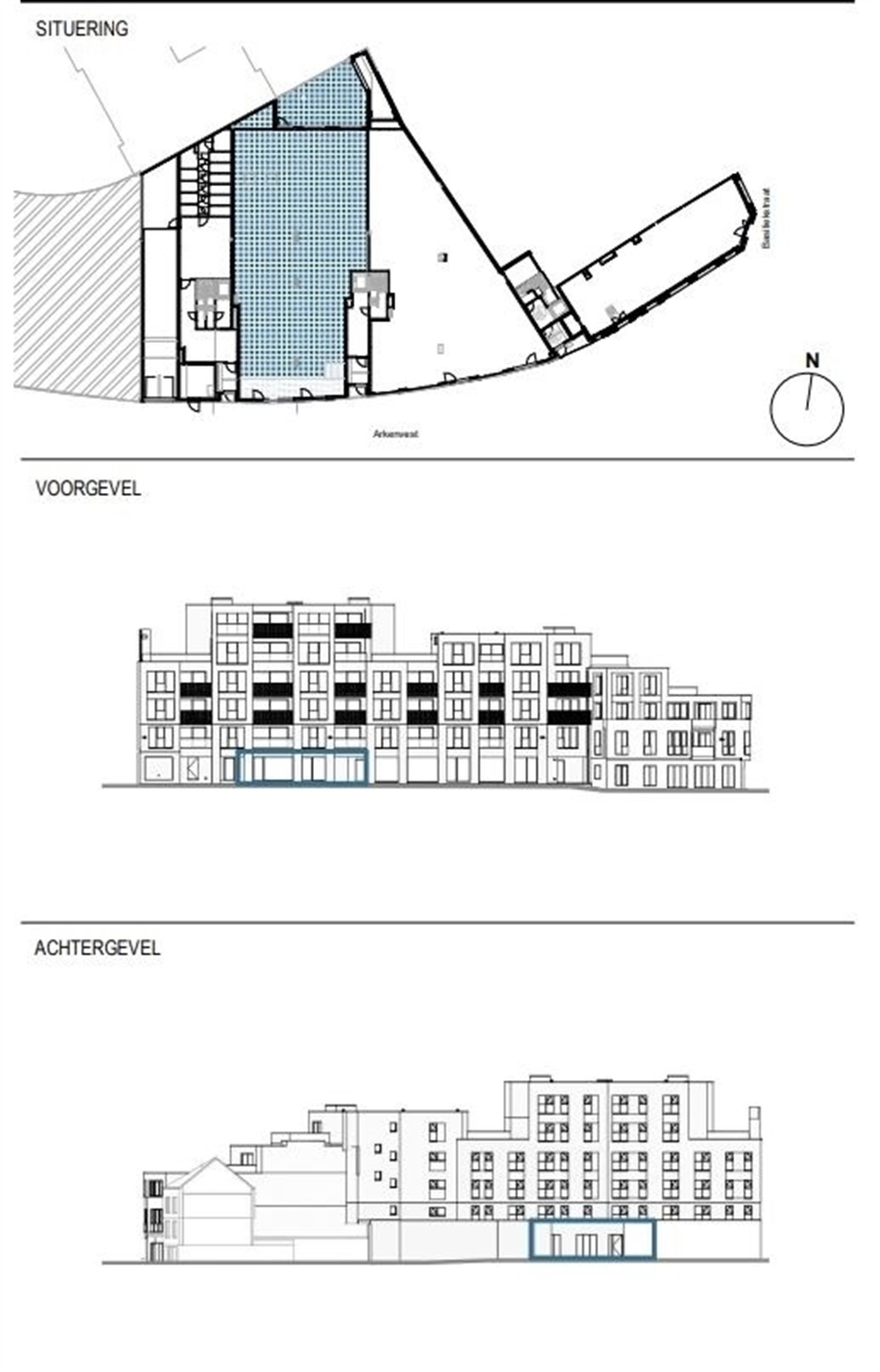 NOA'H - Moduleerbare ruimtes aan bushalte zijn gelegen in het centrum van Halle op een zichtlocatie, langs het vernieuwde Elisabethpark foto 11