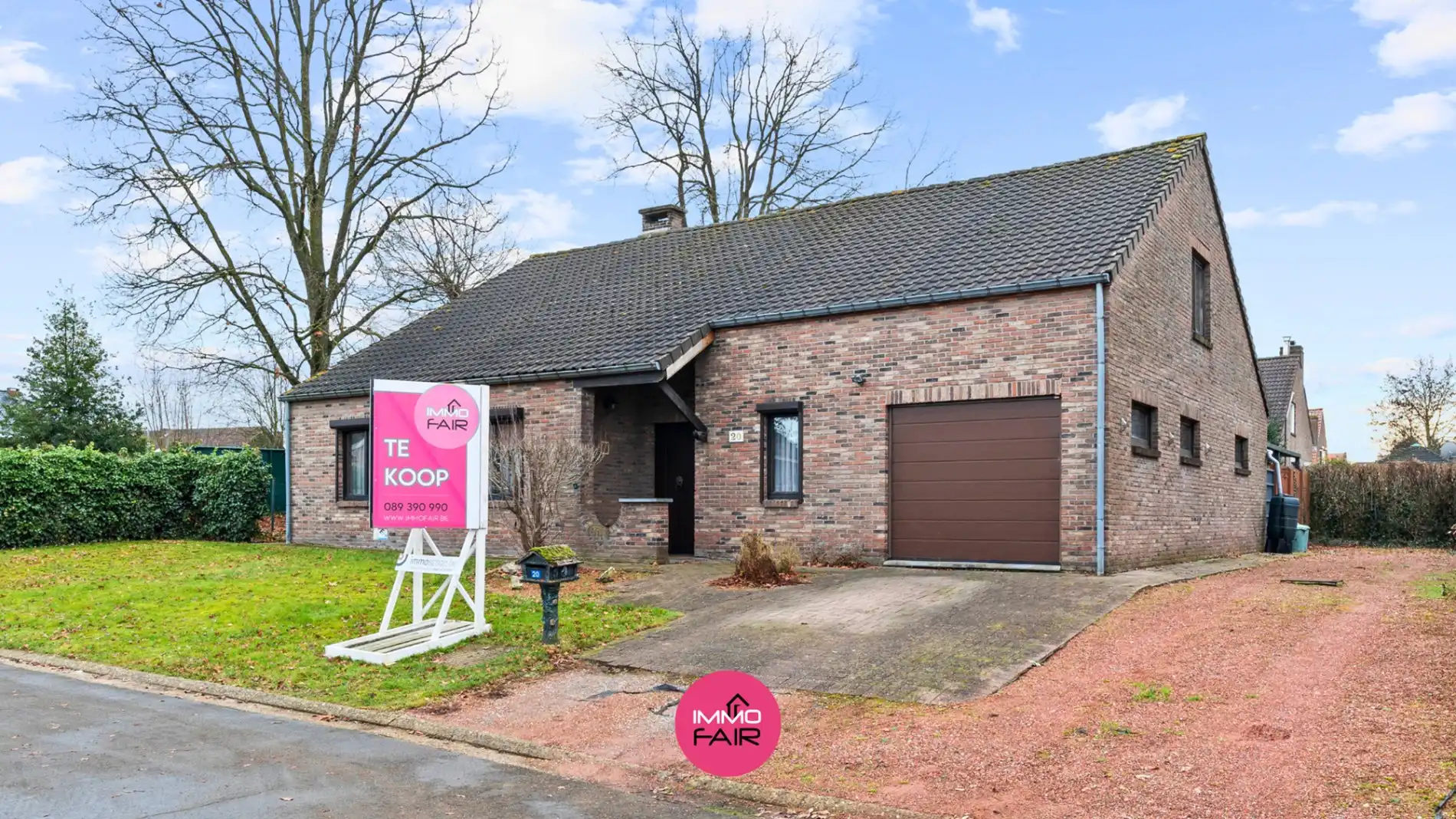 Hoofdfoto van de publicatie:  Vrijstaande woning in doodlopende straat in Mopertingen! 